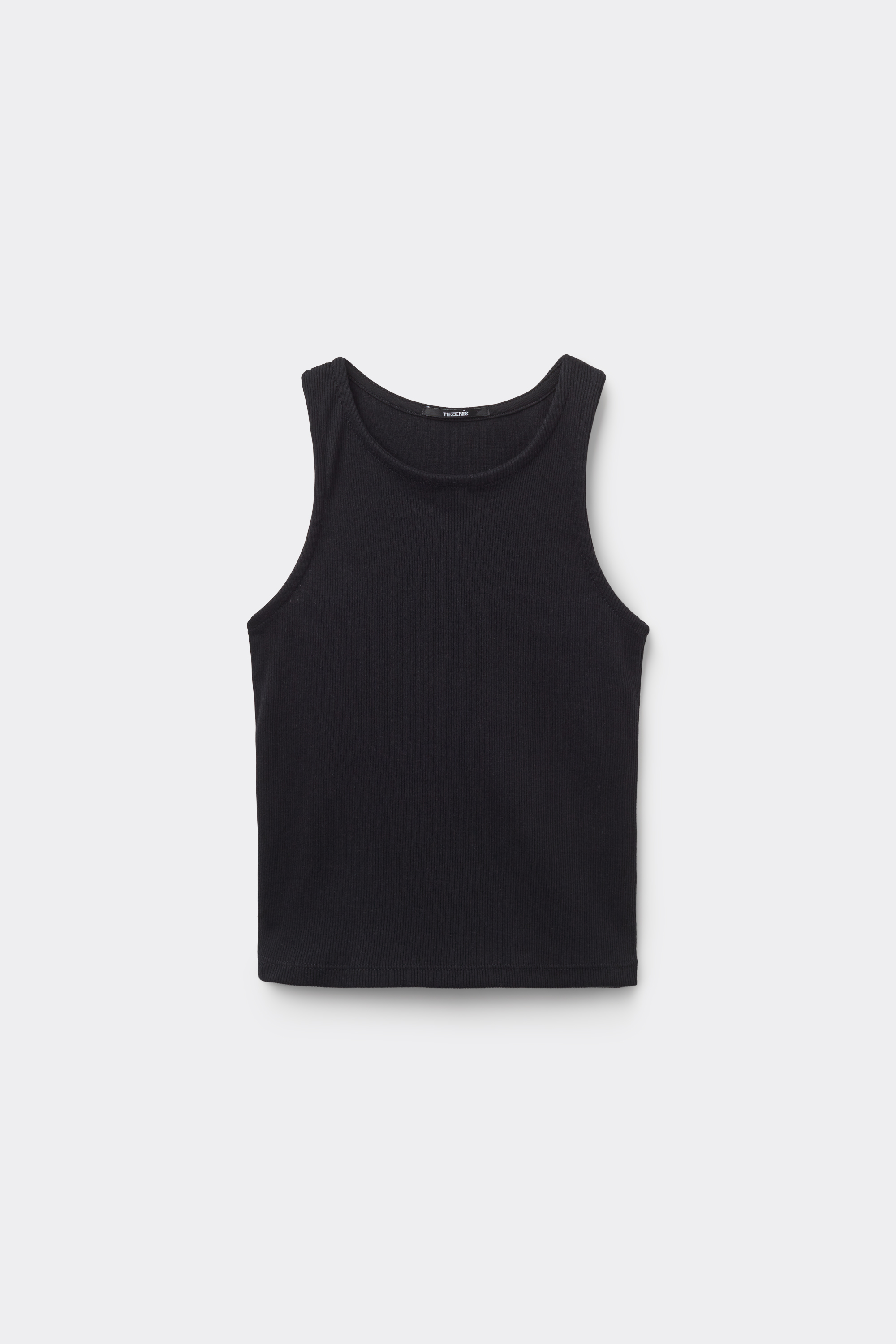 Girls&rsquo; Ribbed Camisole with Wide Shoulder Straps