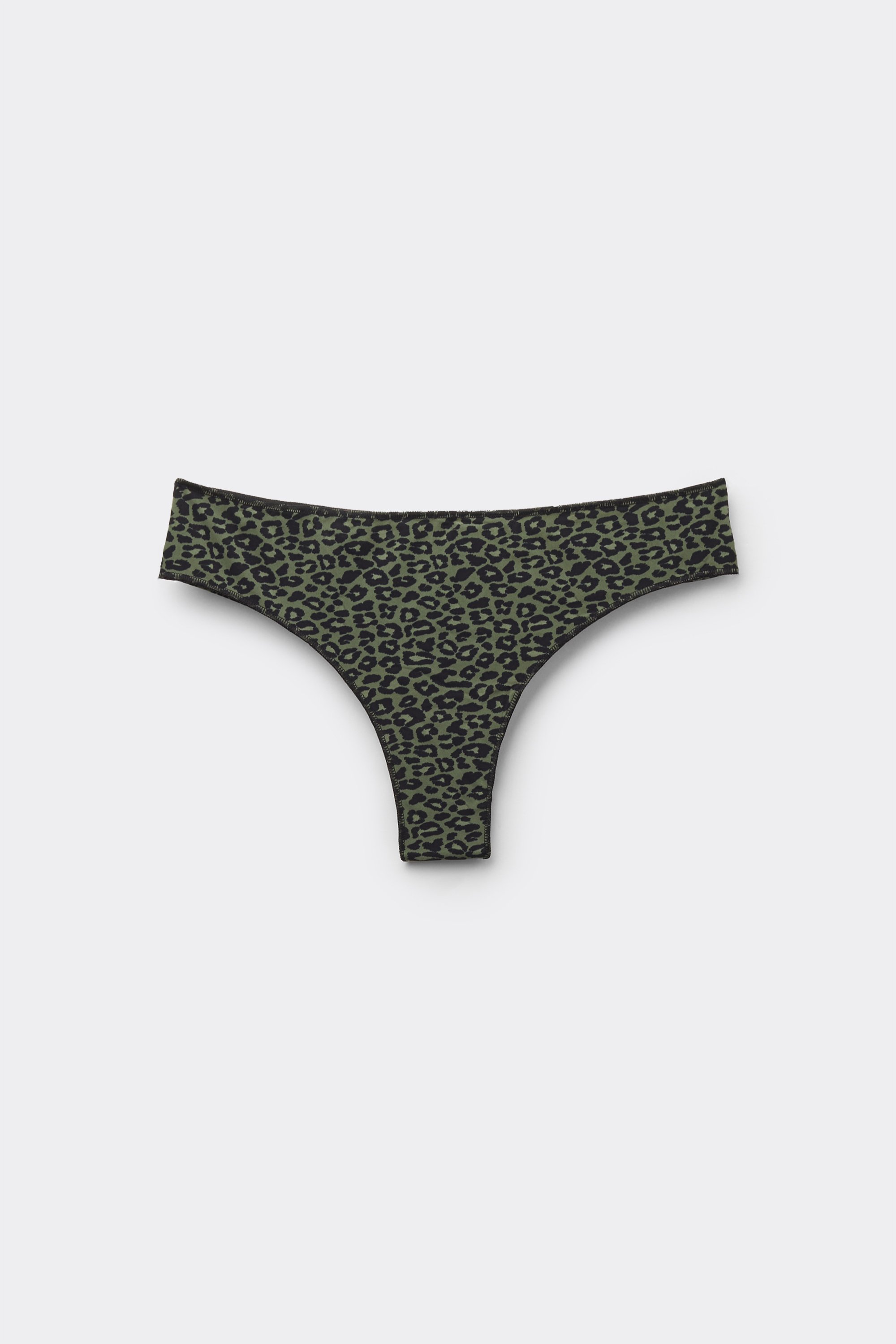 Culotte Bresilienne en Microfibre Imprim&eacute;e
