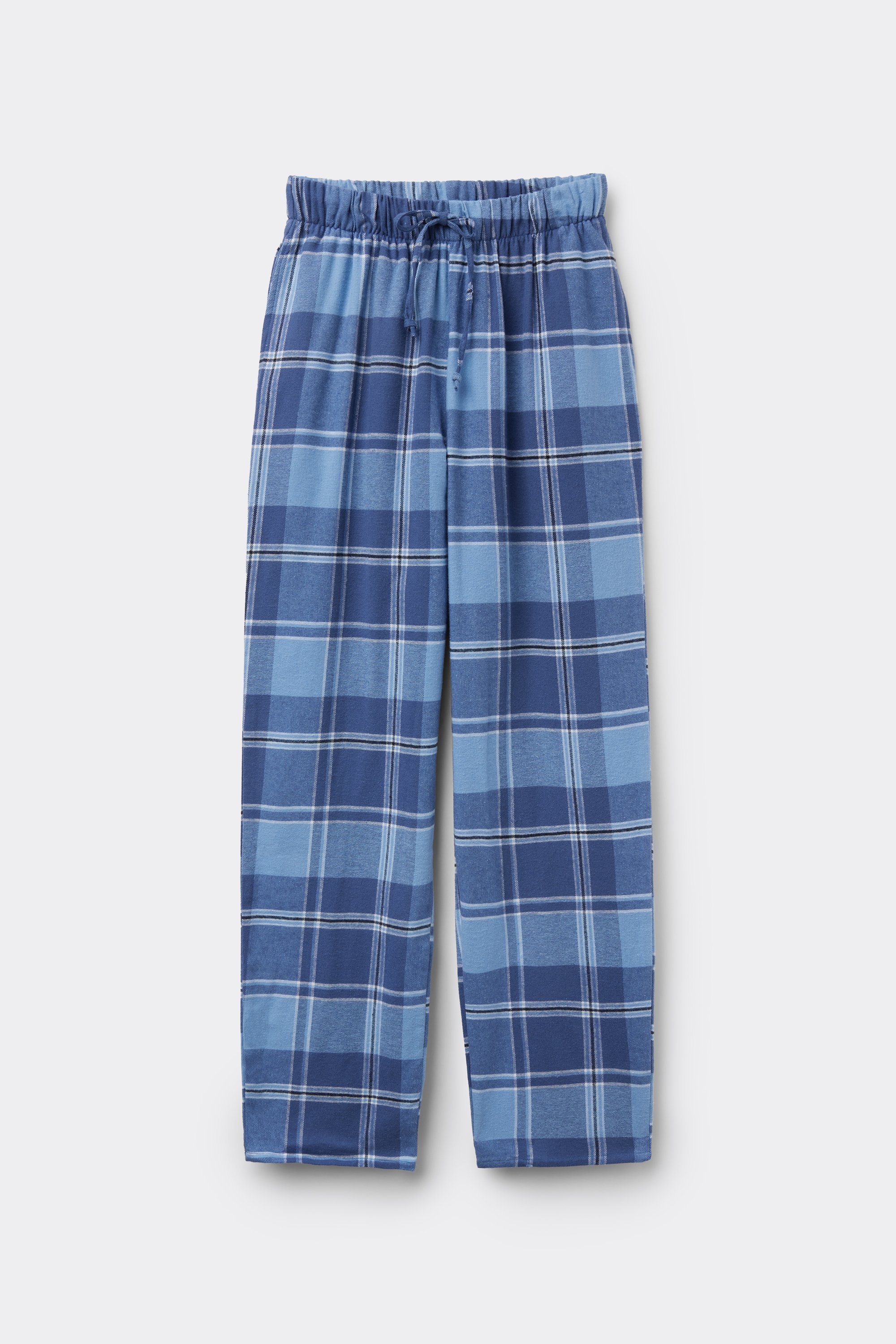 Printed Flannel Trousers