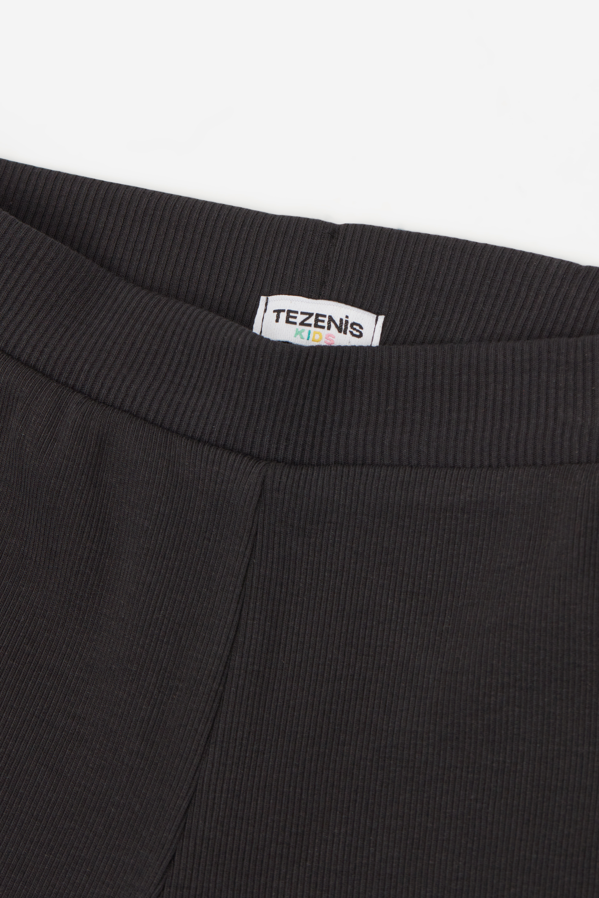 Girls&rsquo; Ribbed Cotton Palazzo Trousers