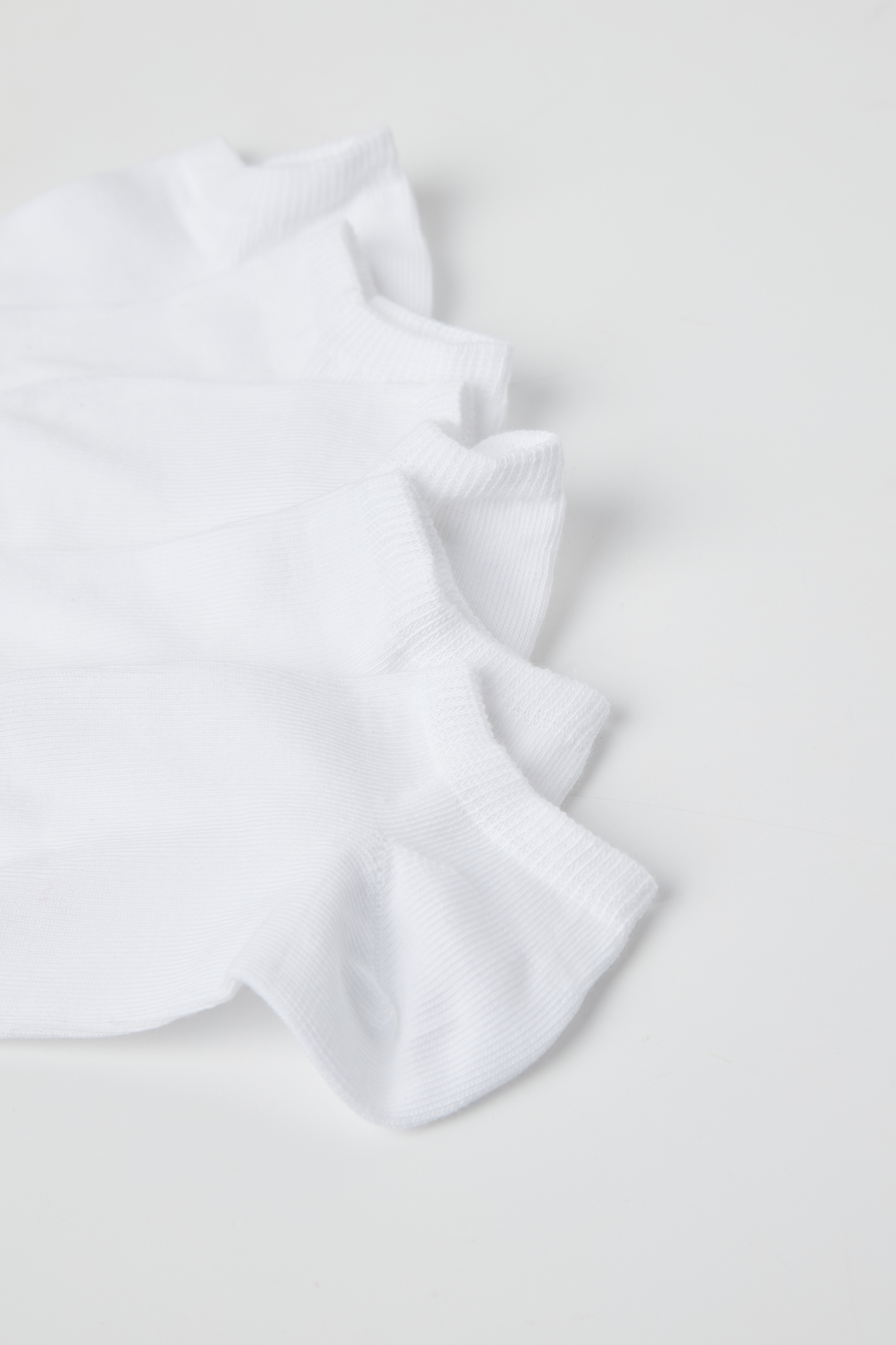 5 Pairs of Unisex Kids&rsquo; Cotton Trainer Socks