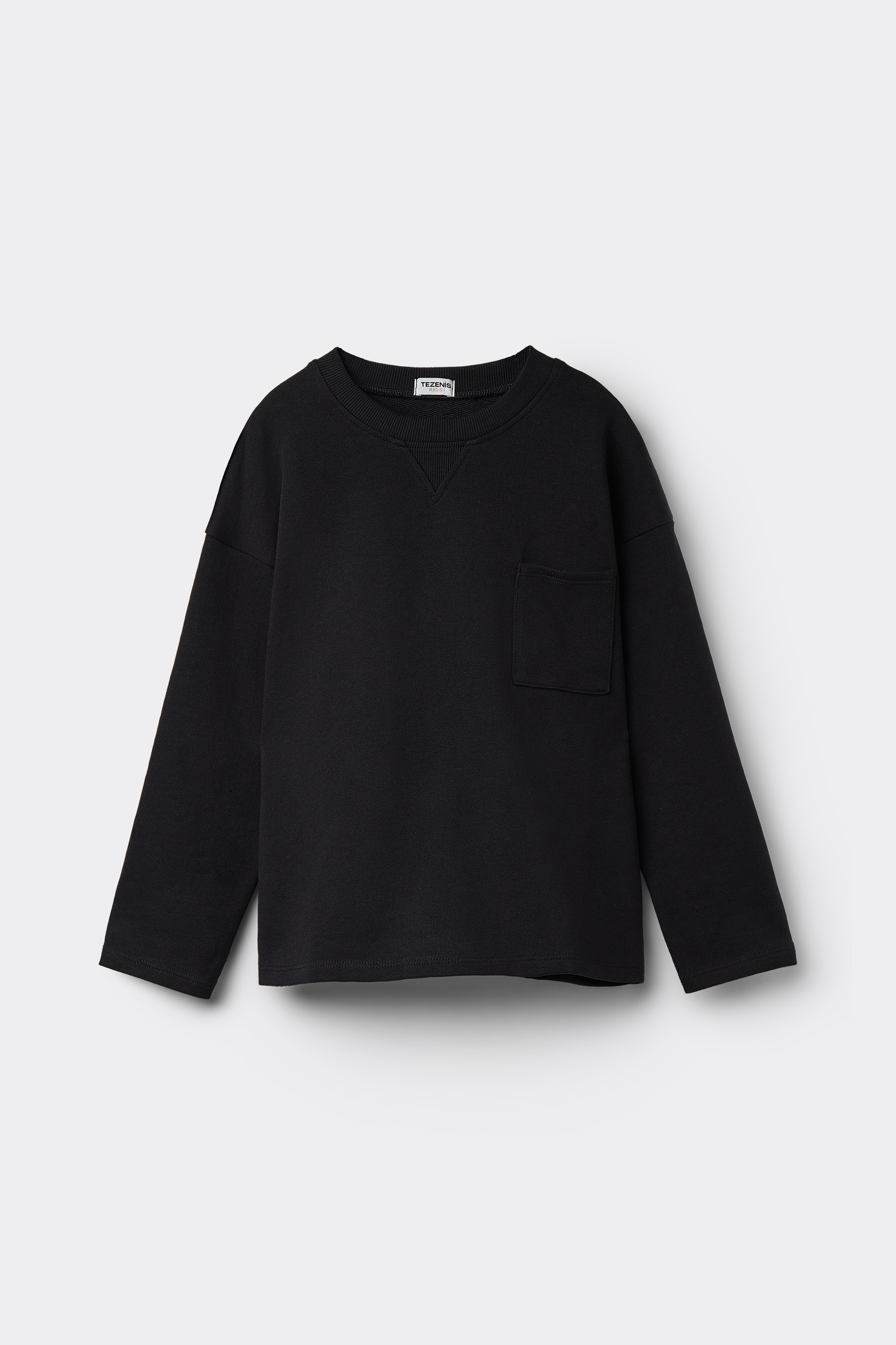 Boys&rsquo; Round Neck Sweatshirt with Long Sleeves and Pocket