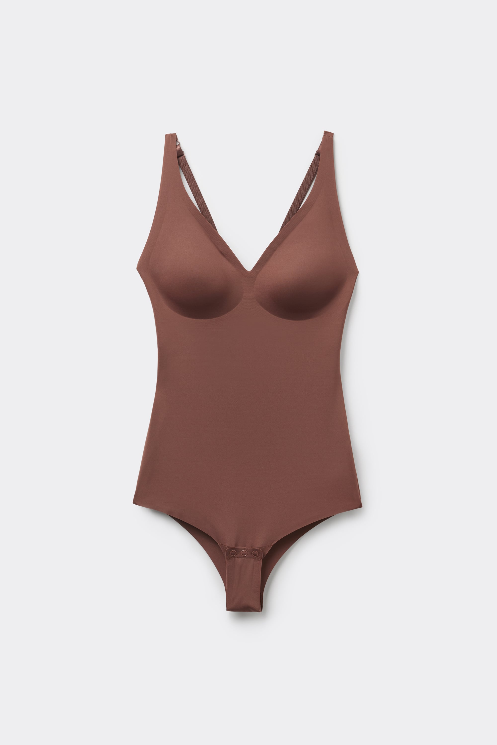 Body Triangular Sin Costuras Natural Lifting