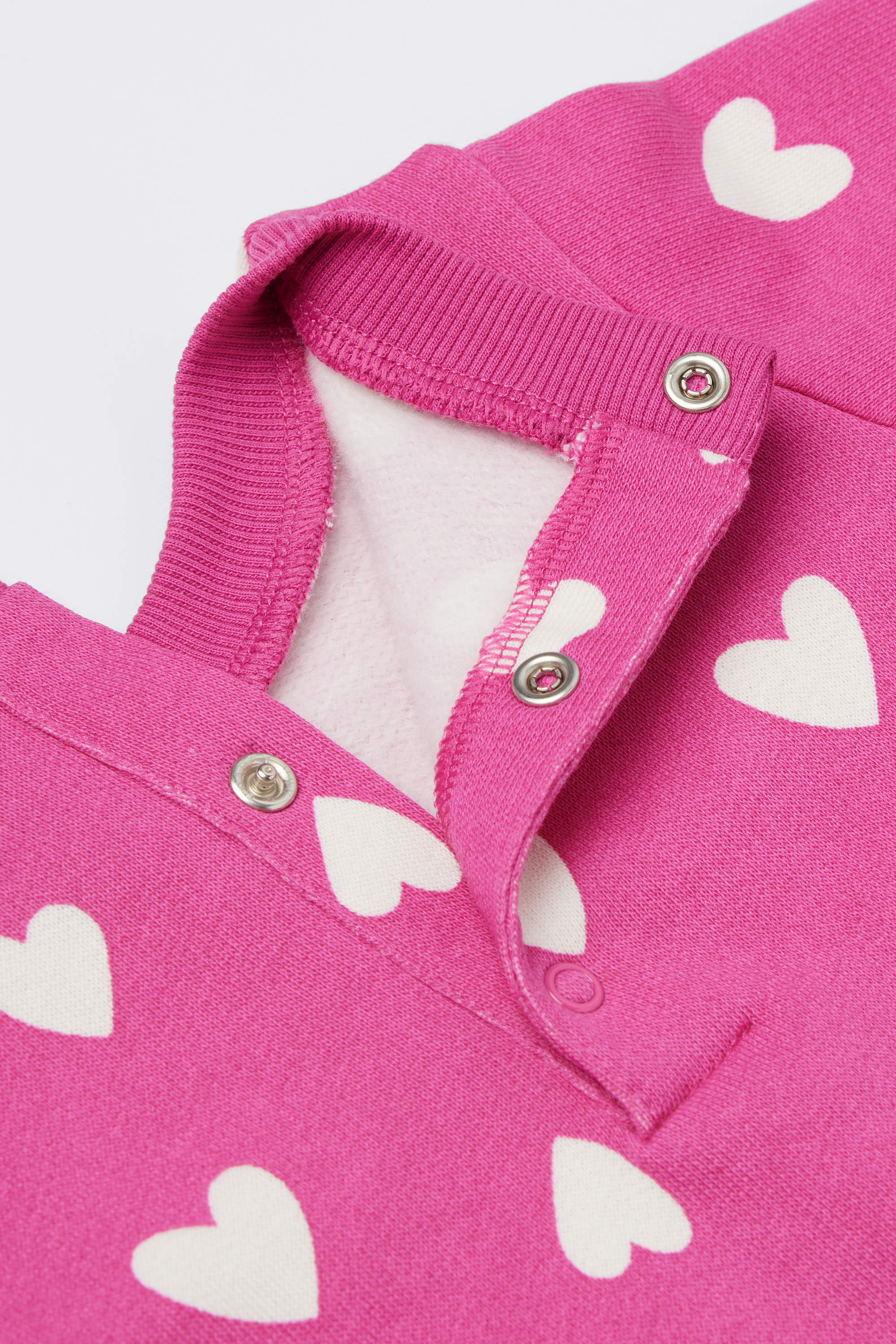 Baby Round Neck Printed Cotton Sweatshirt