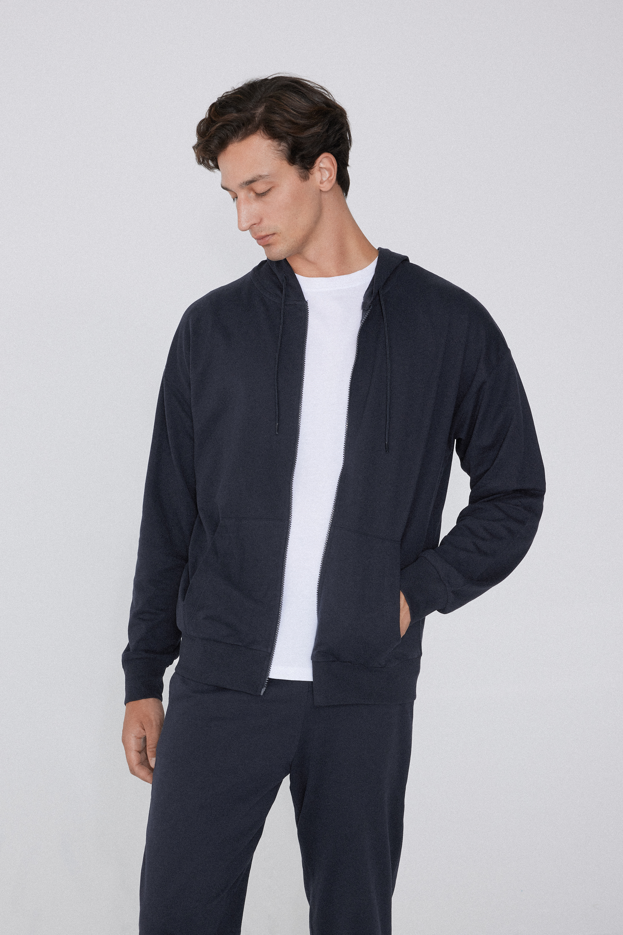 Long Sleeve Zip-Up Hoodie