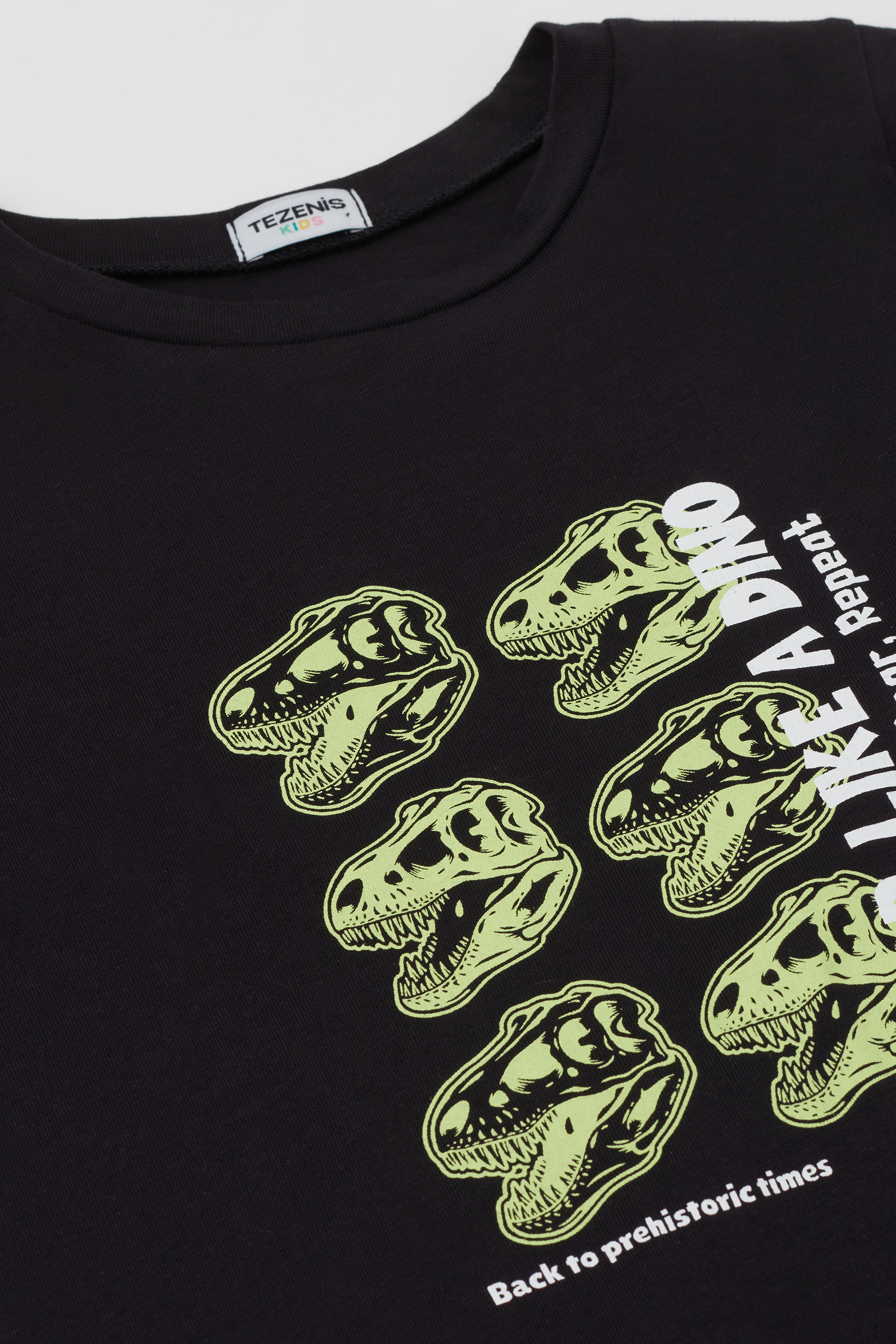 Boys&rsquo; Long Sleeve Printed Cotton Top