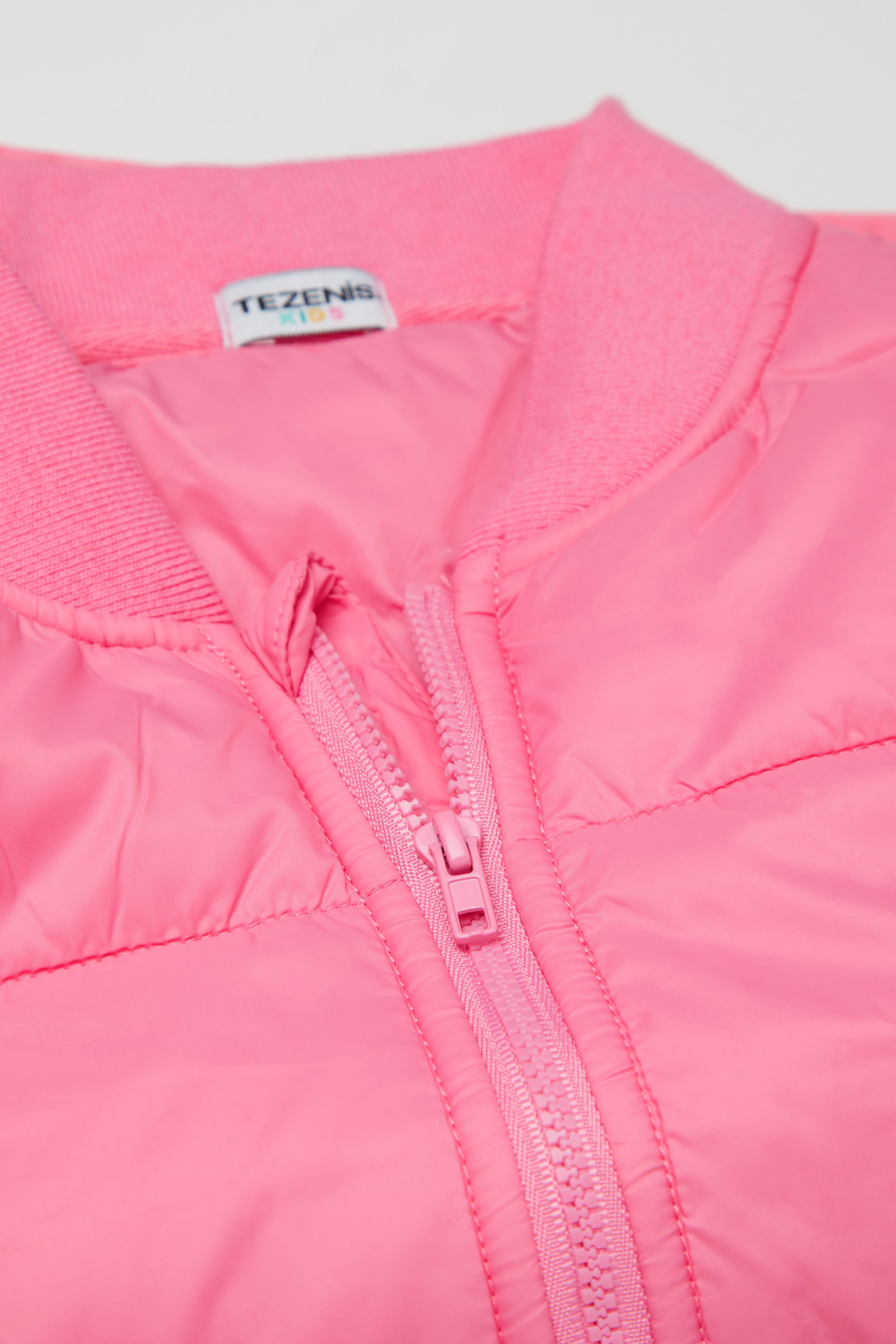 Dječja Ispunjena Uniseks Jakna Bez Rukava s Patentnim Zatvaračem i Džepovima