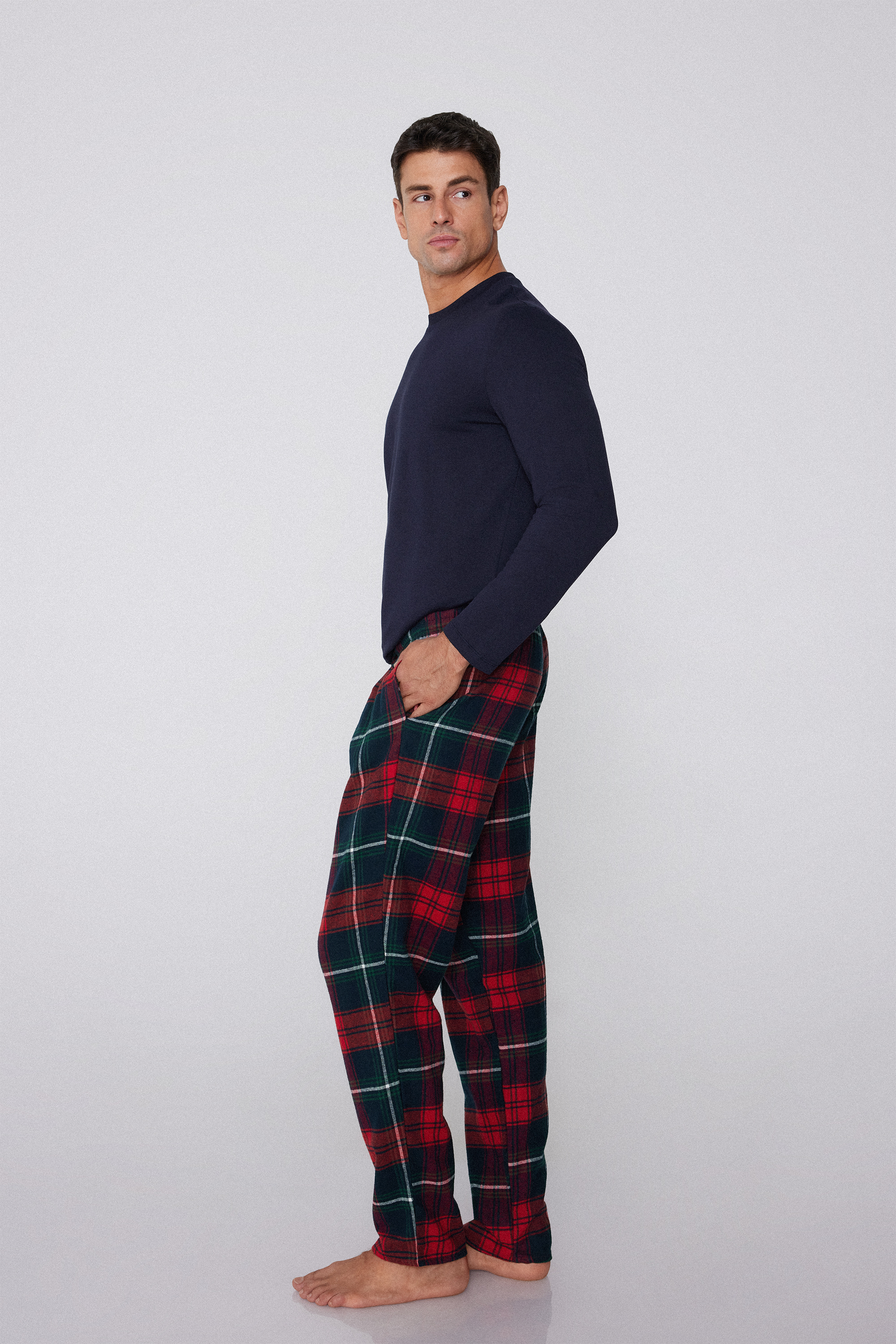 Long Flannel Pants