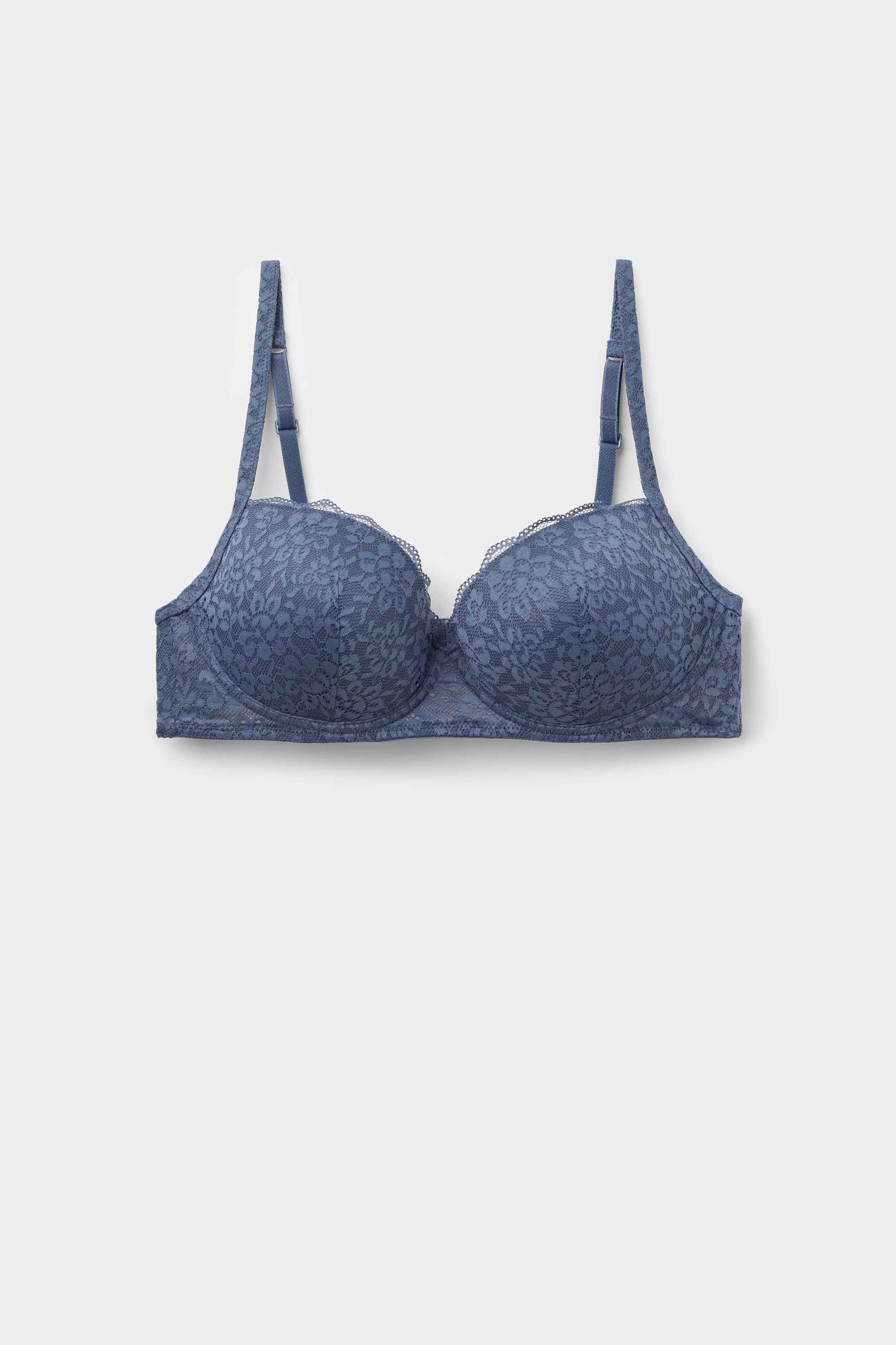 Wien Recycled Lace Slightly Padded Balconette Bra