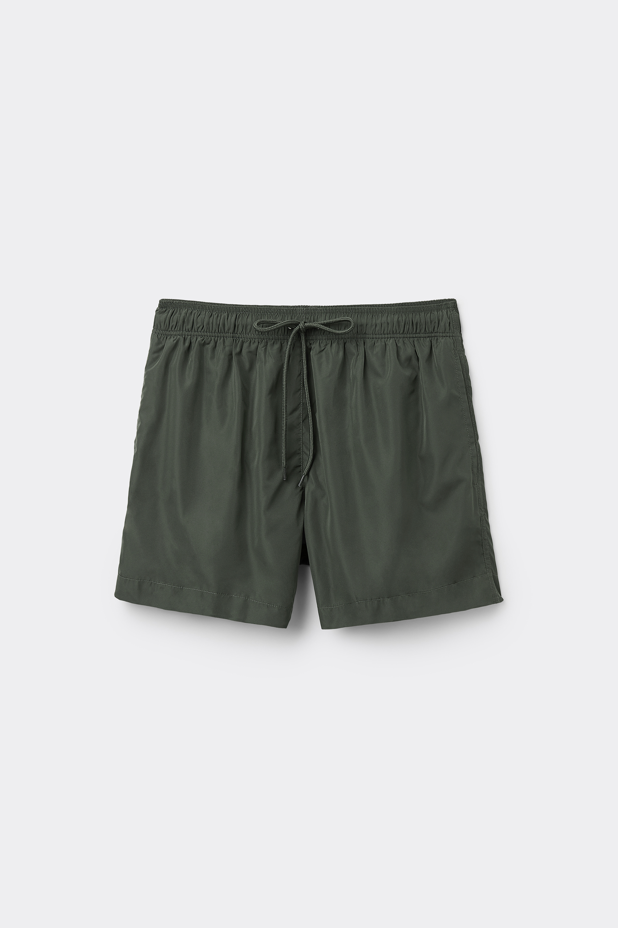 Recycled Fabric Basic Short Swim Trunks