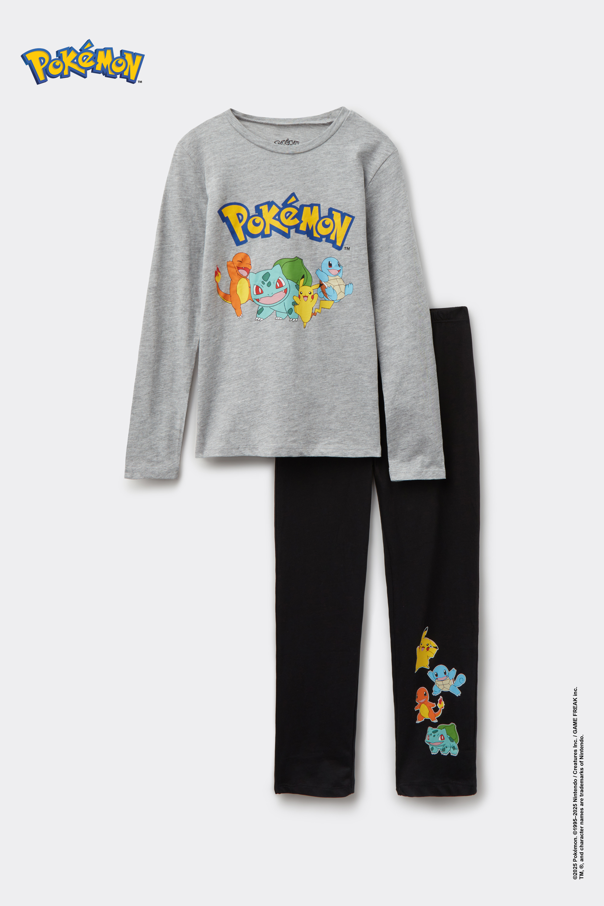 Pyjama Long Coton Gar&ccedil;on Pokemon