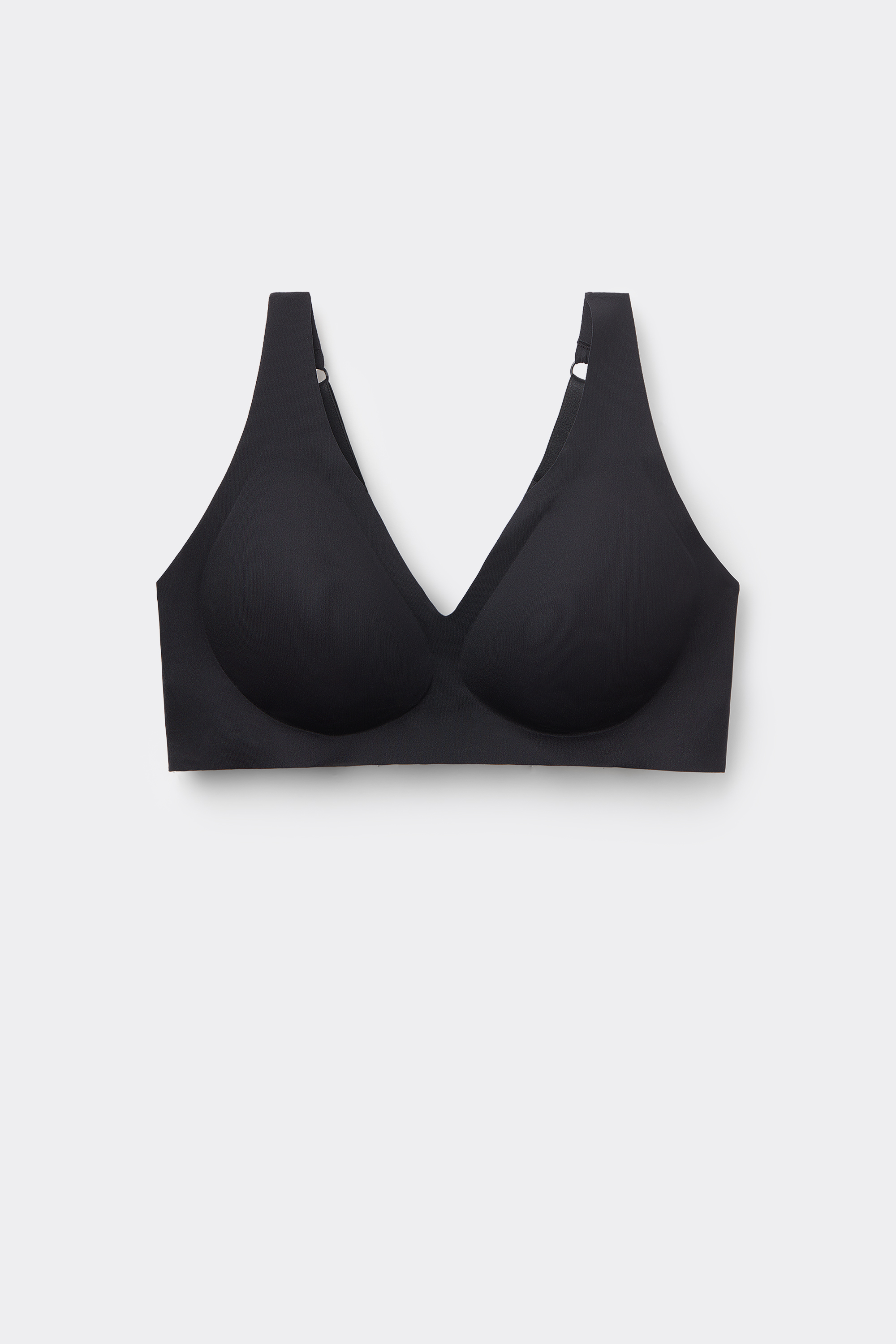 Laser-Cut Natural Lifting Triangle Bra