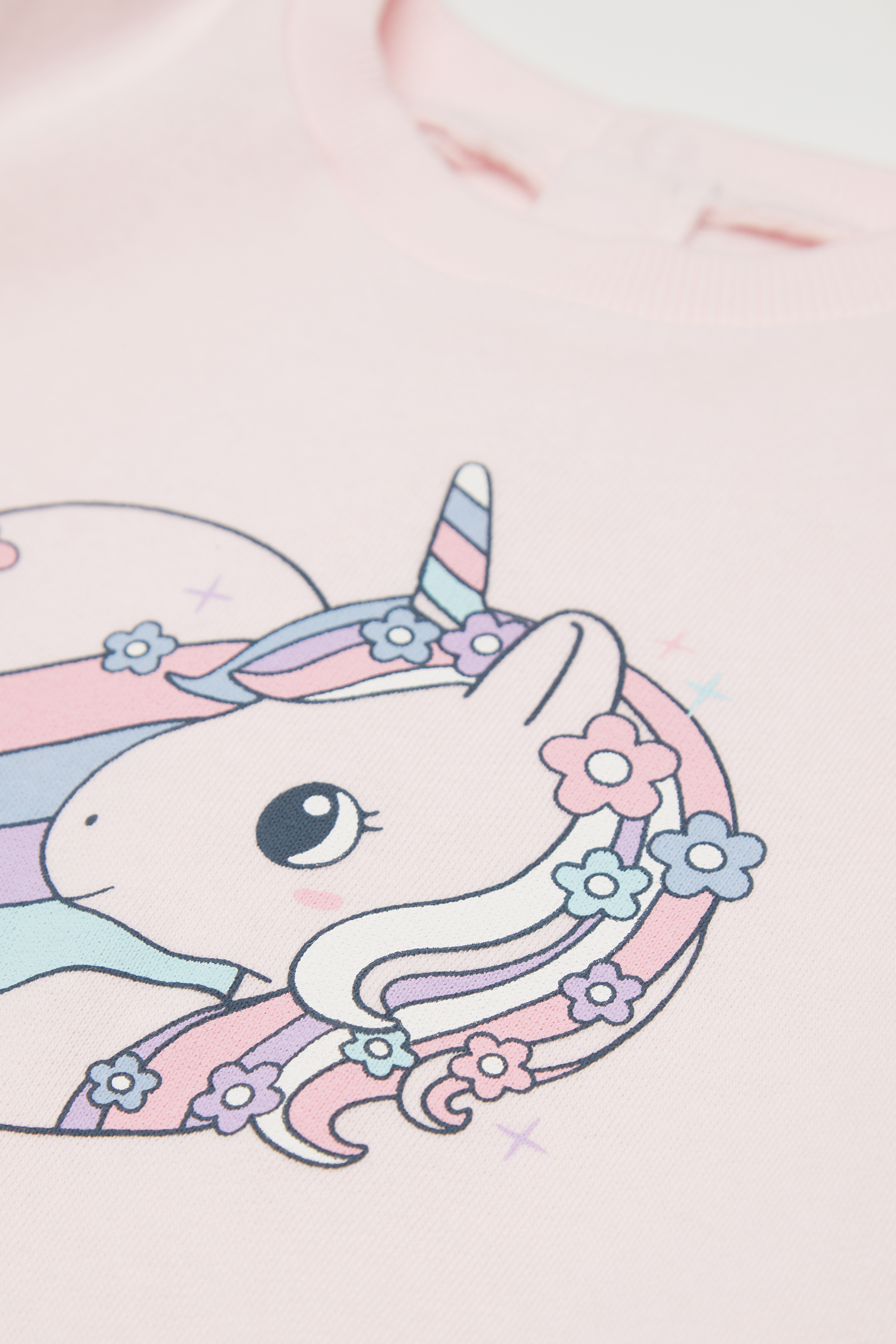 Baby Heavy Cotton Fleece Playsuit with Long Sleeves