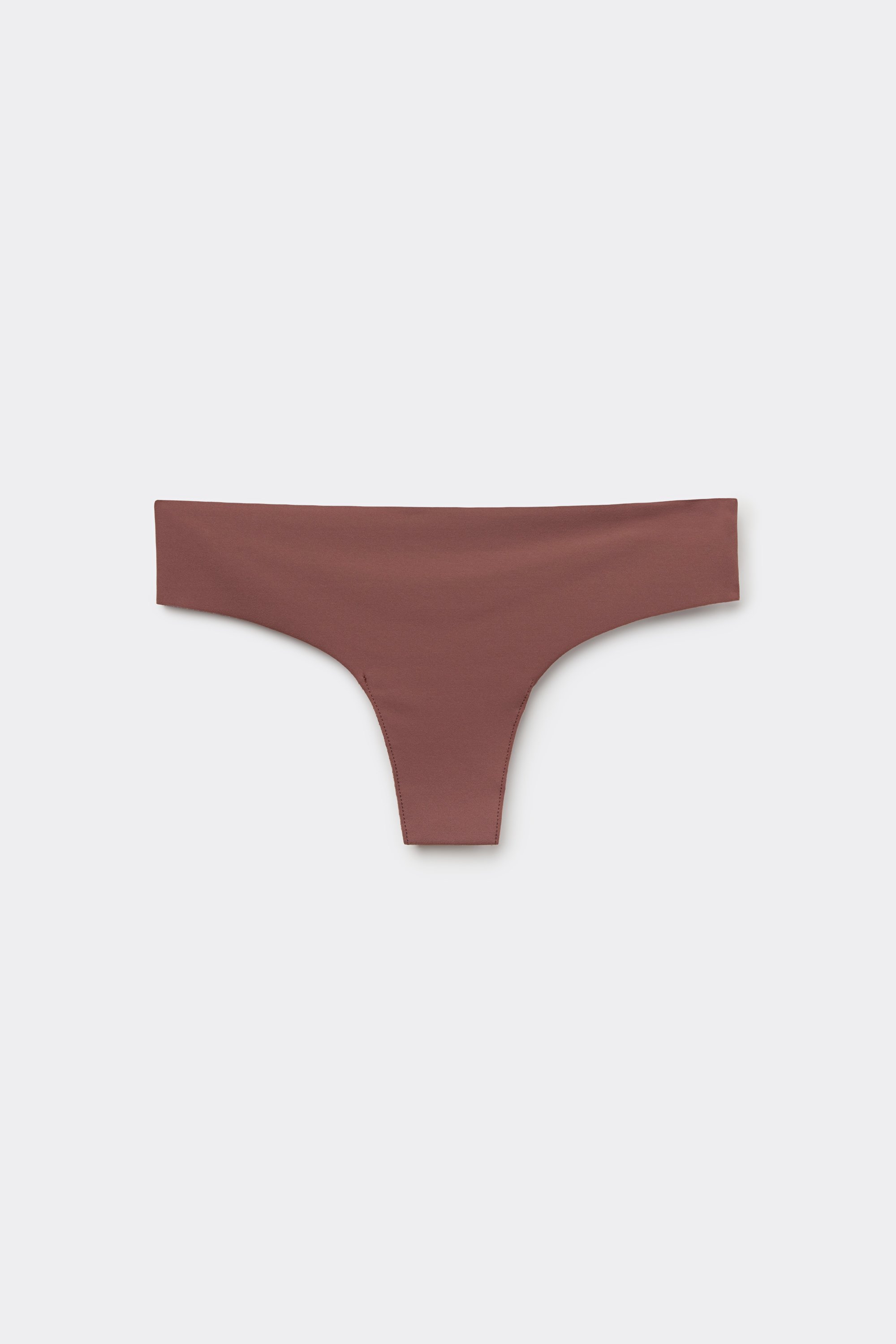 Raw-Cut Recycled Microfiber Brazilian Panties