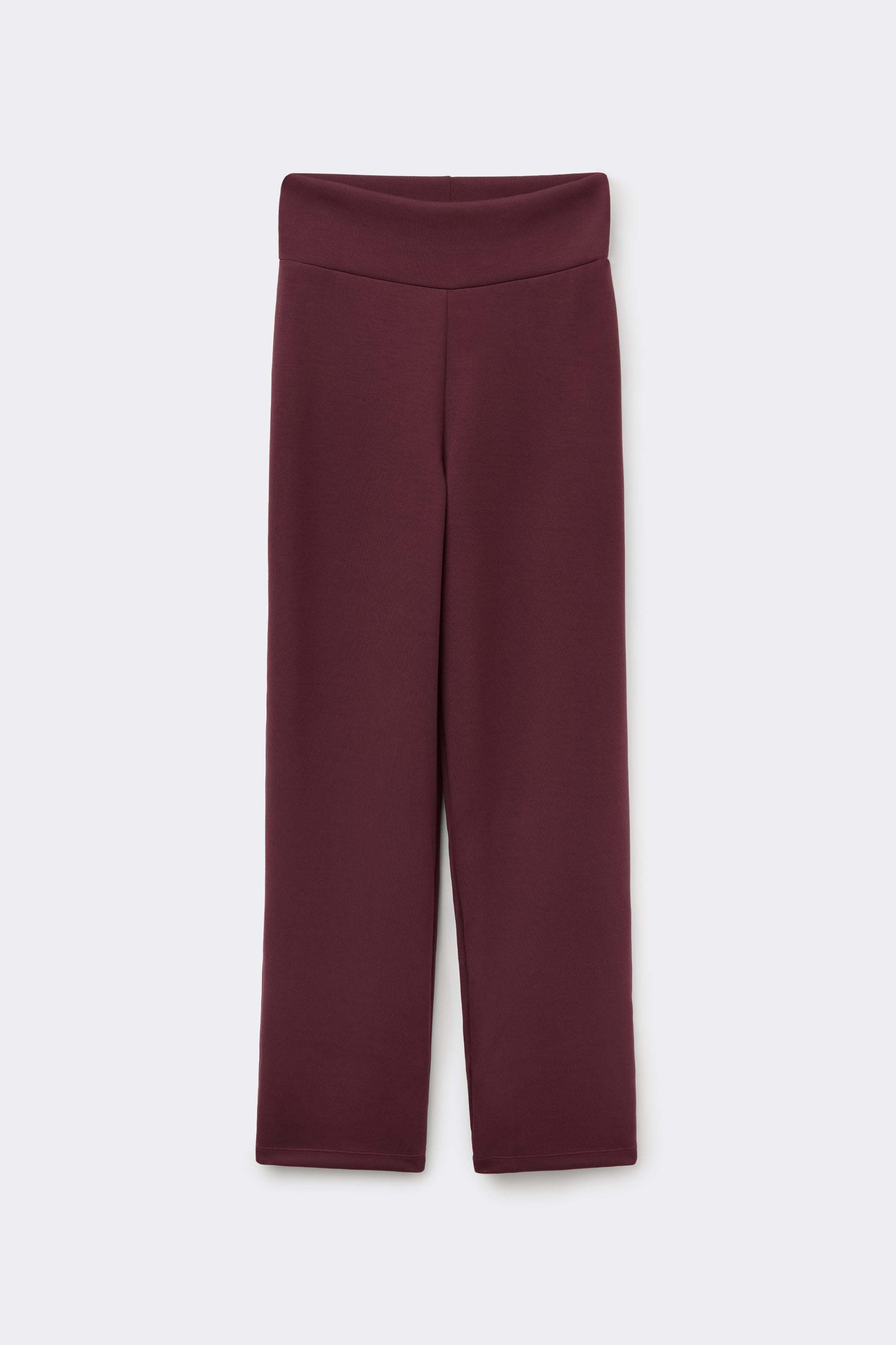 Soft Touch Straight-Cut Trousers