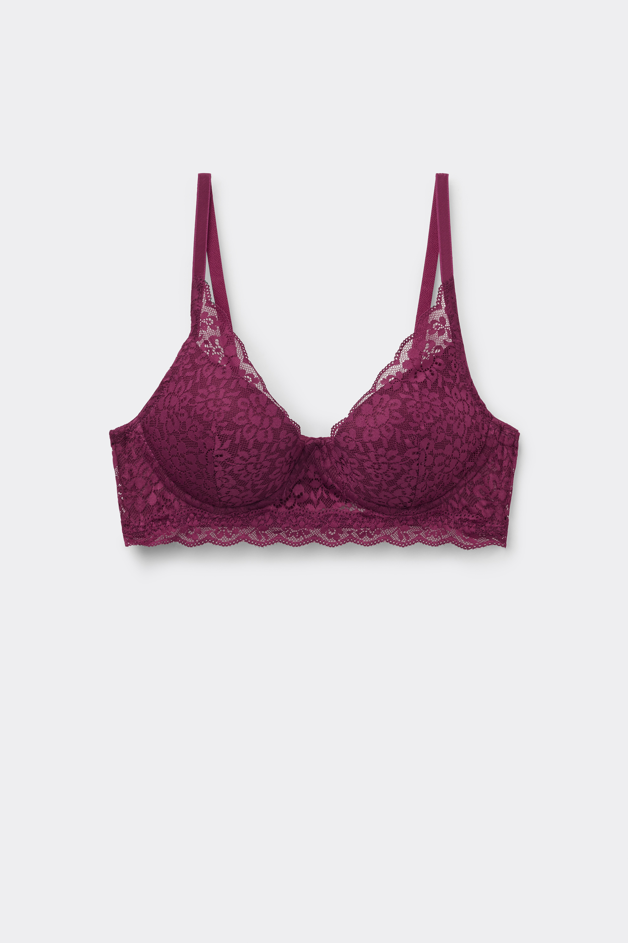 Soutien-gorge Super Push-Up en Dentelle Recycl&eacute;e Malib&ugrave;