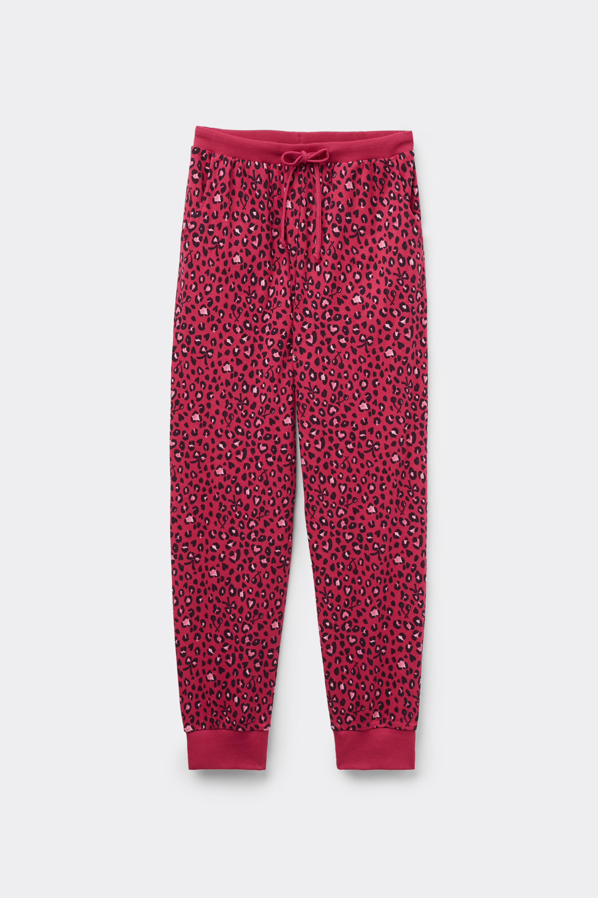 Printed Heavy Cotton Jogger Pants