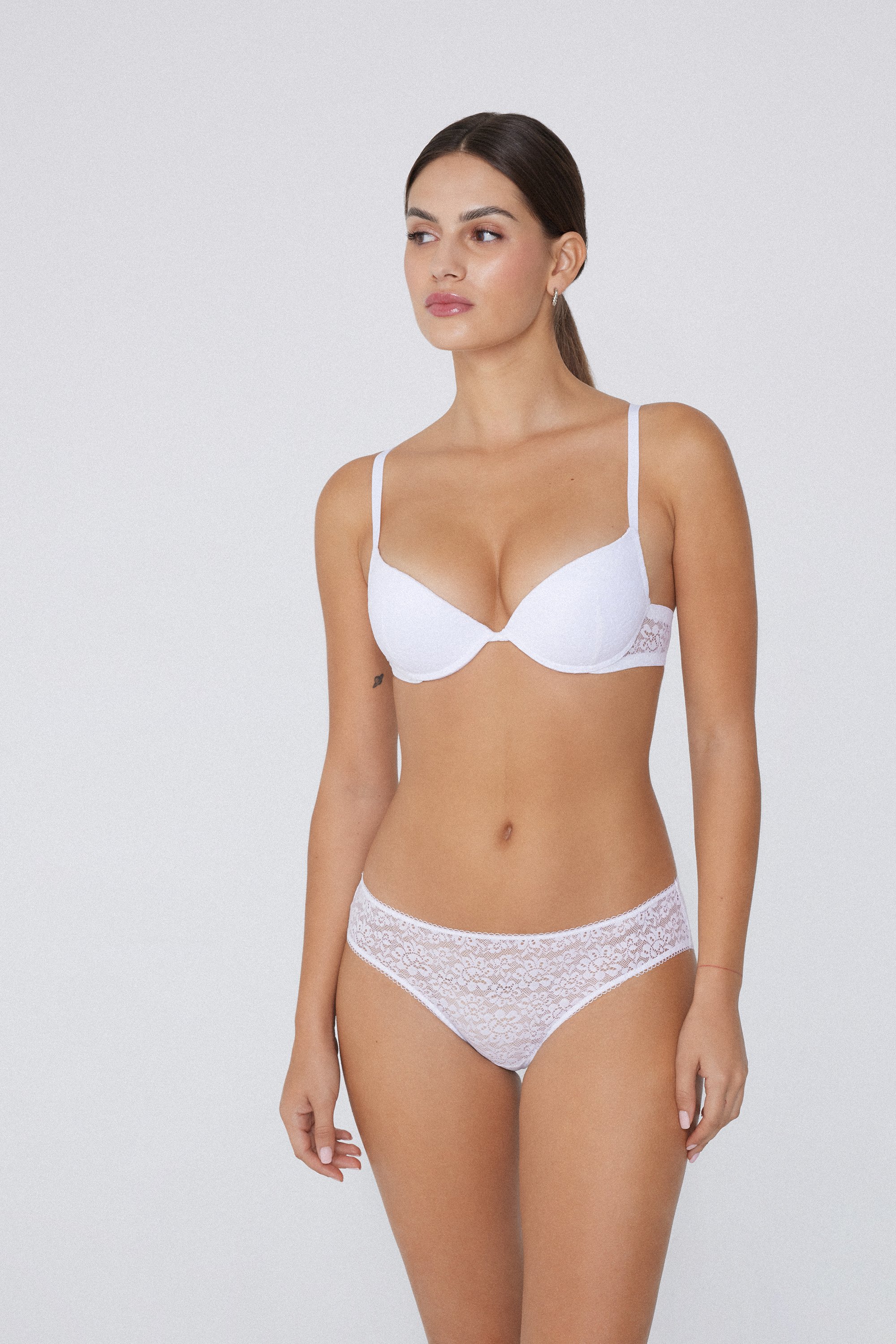 Los Angeles Organic Lace Super Push-Up Bra