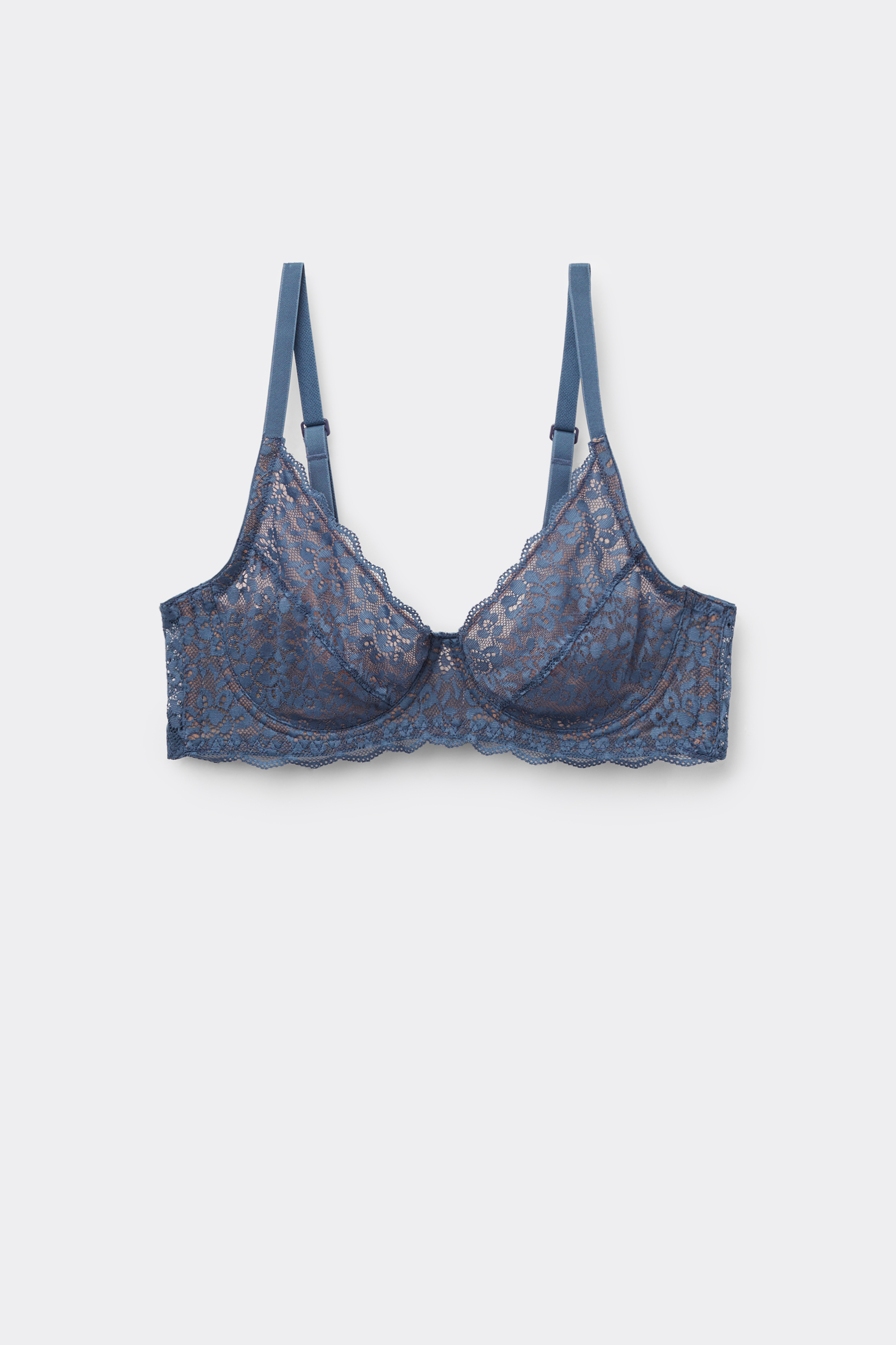 Paris Recycled Lace Unpadded Balconette Bra