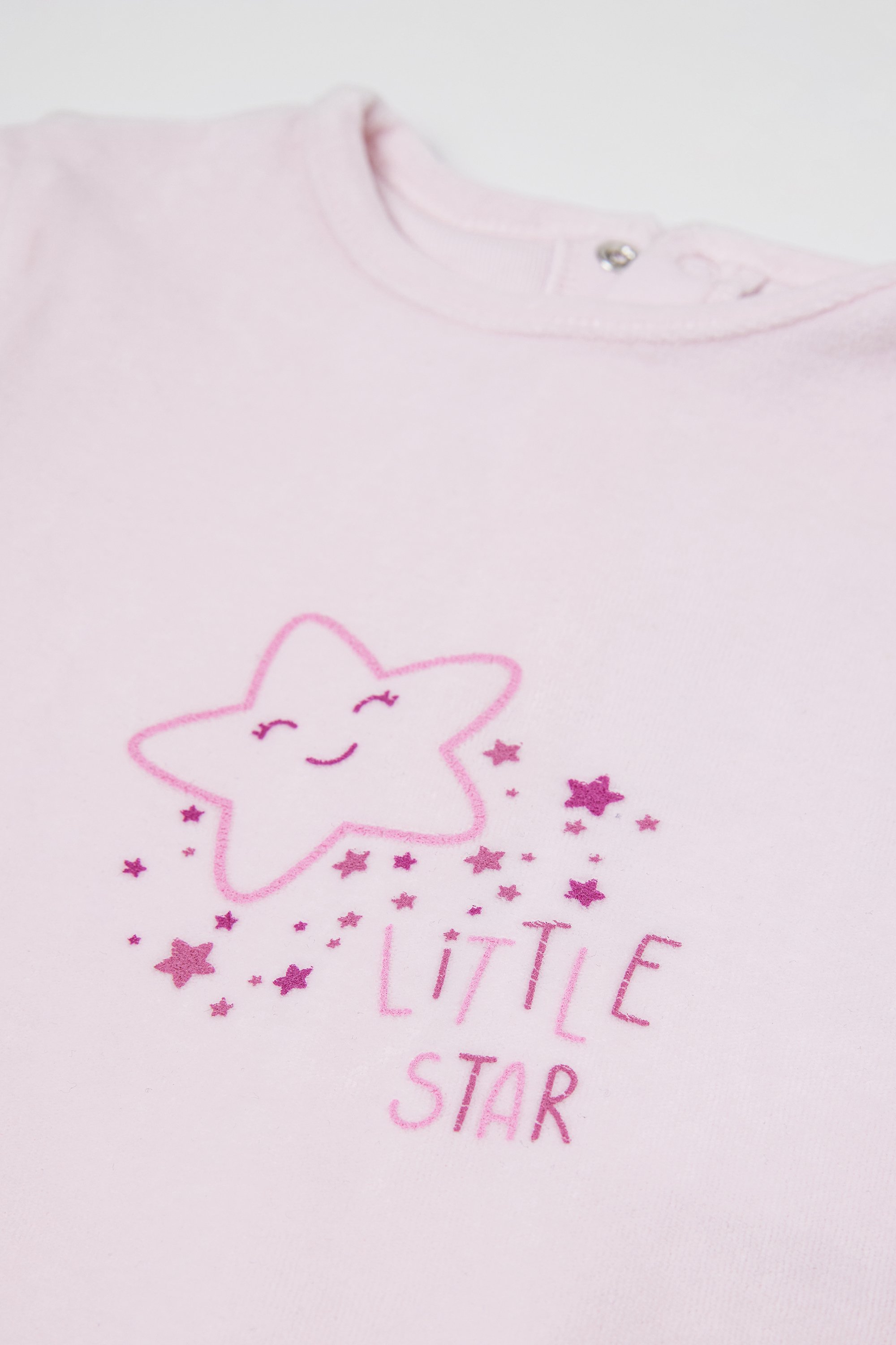 Baby Cotton Chenille Playsuit with Feet