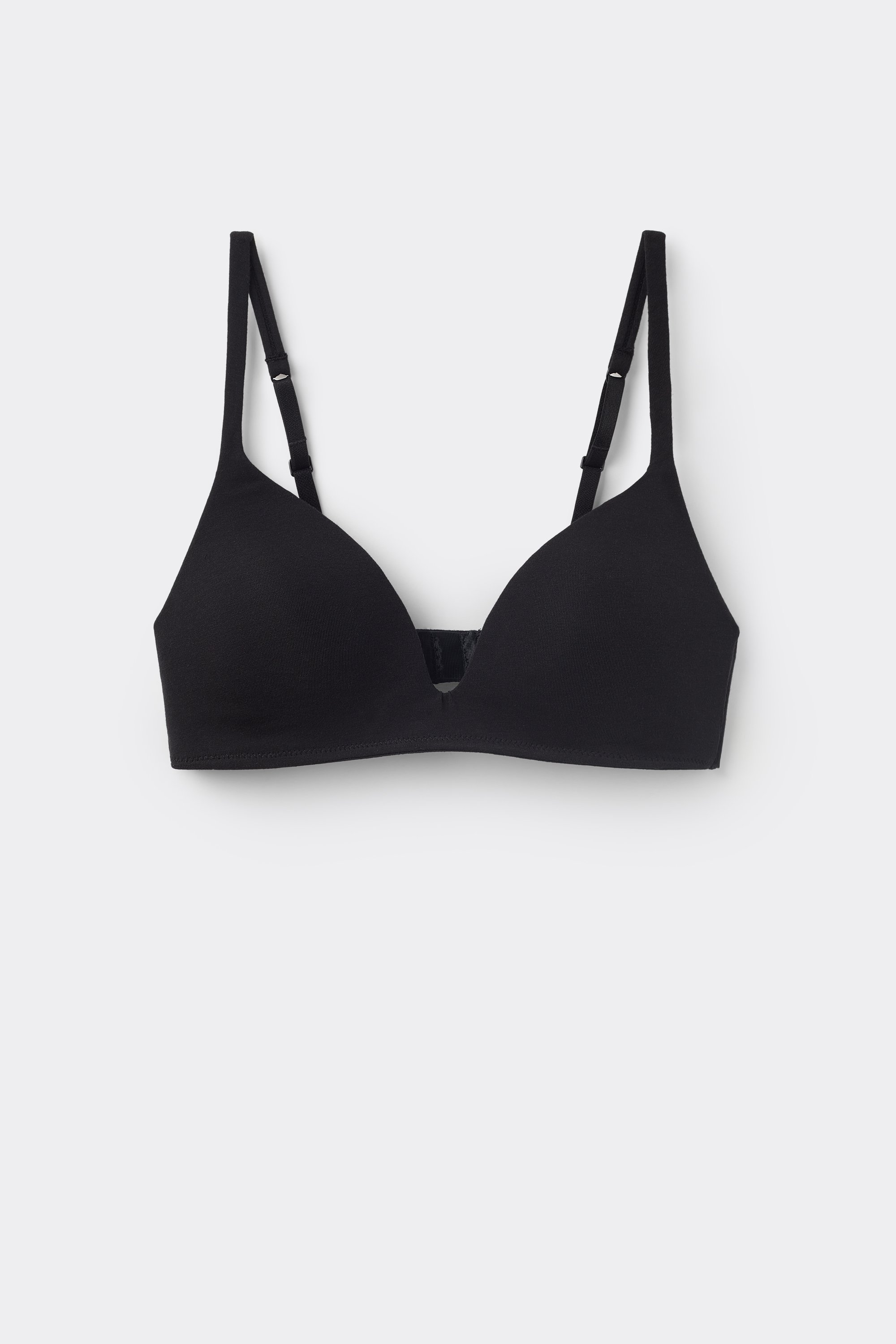 London Lightly Padded Organic Cotton Triangle Bra