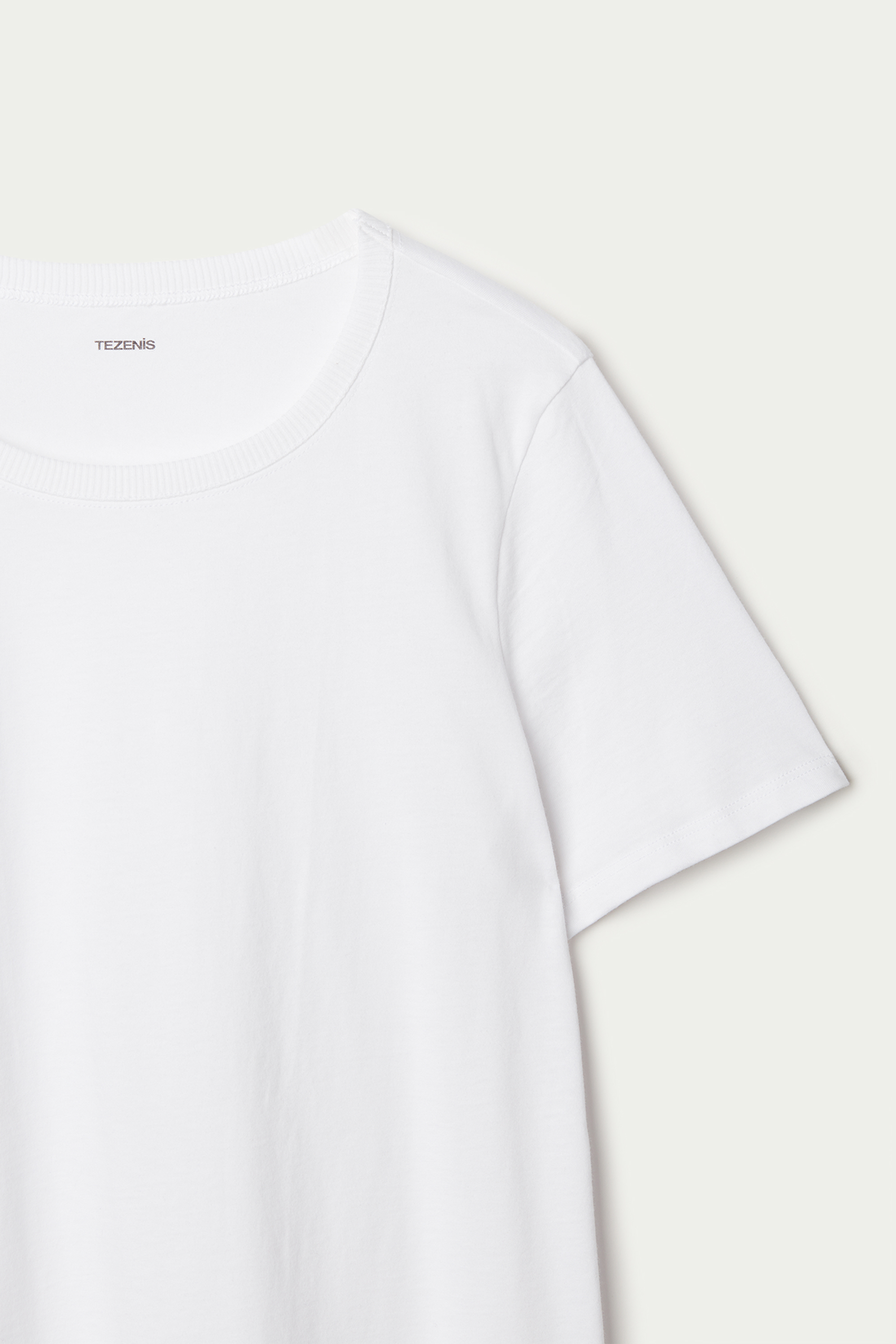Basic Cotton Crew Neck T-Shirt