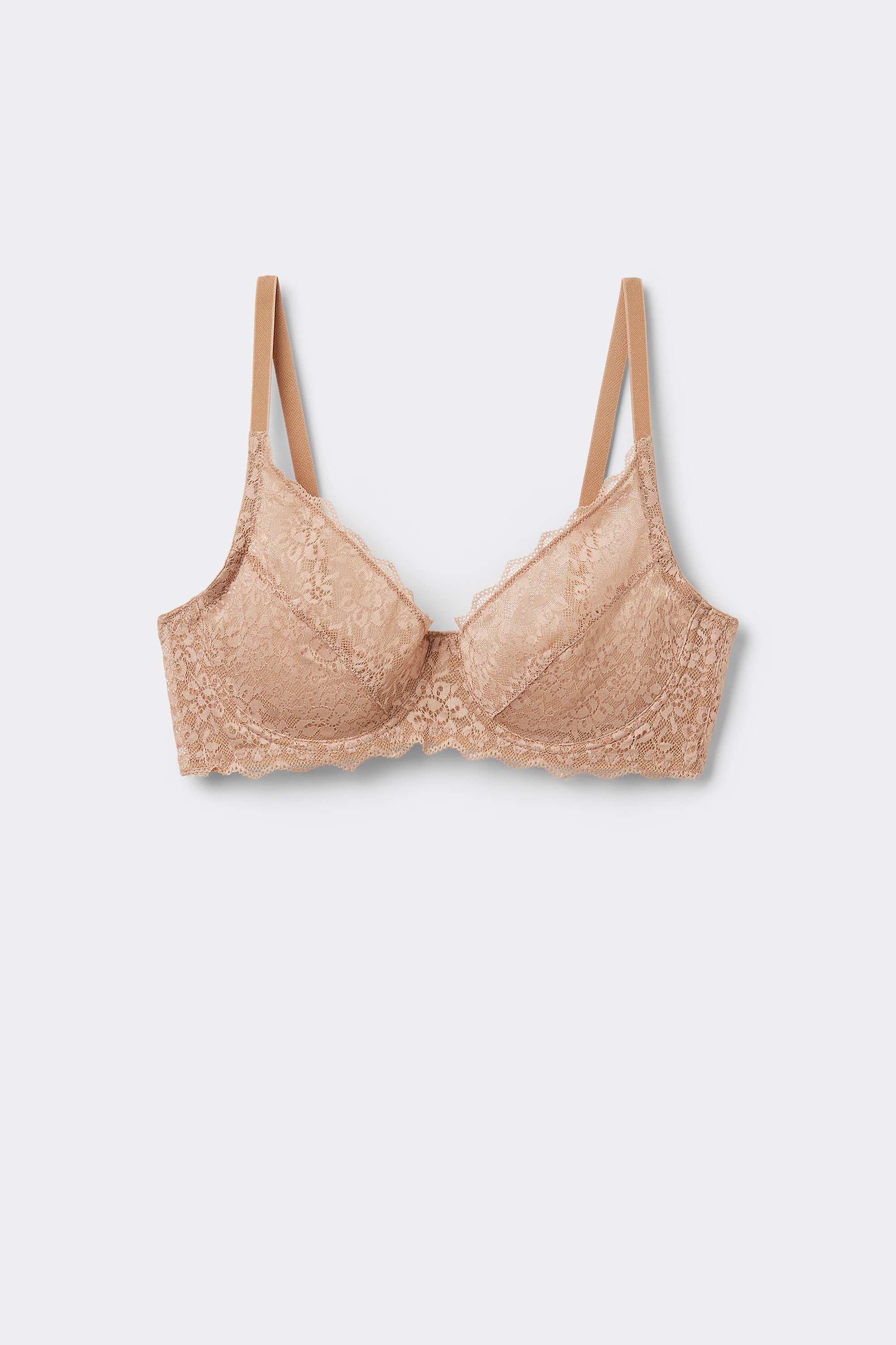 Paris Recycled Lace Unpadded Balconette Bra