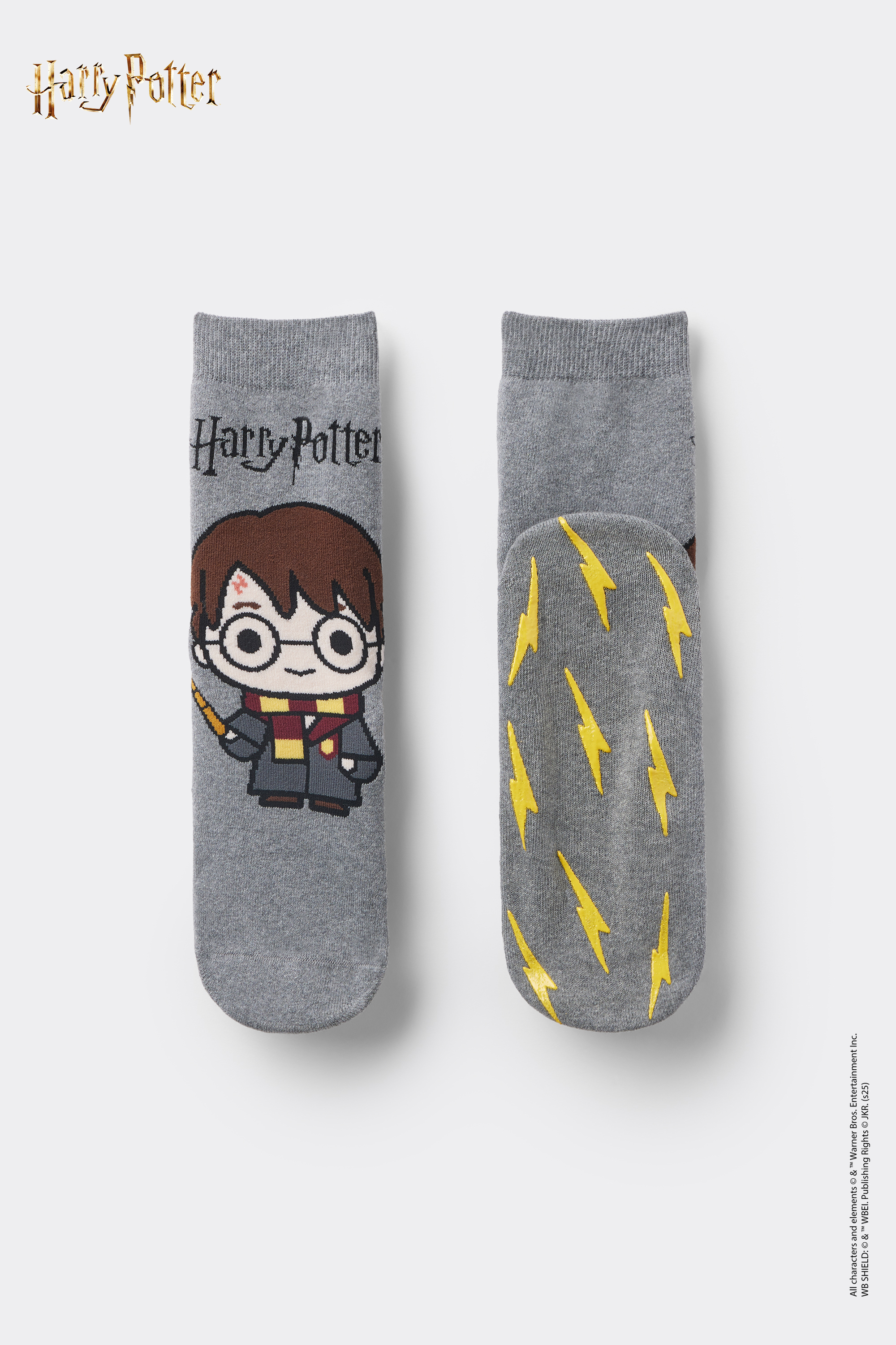 Men&rsquo;s Short Non-Slip Harry Potter Socks