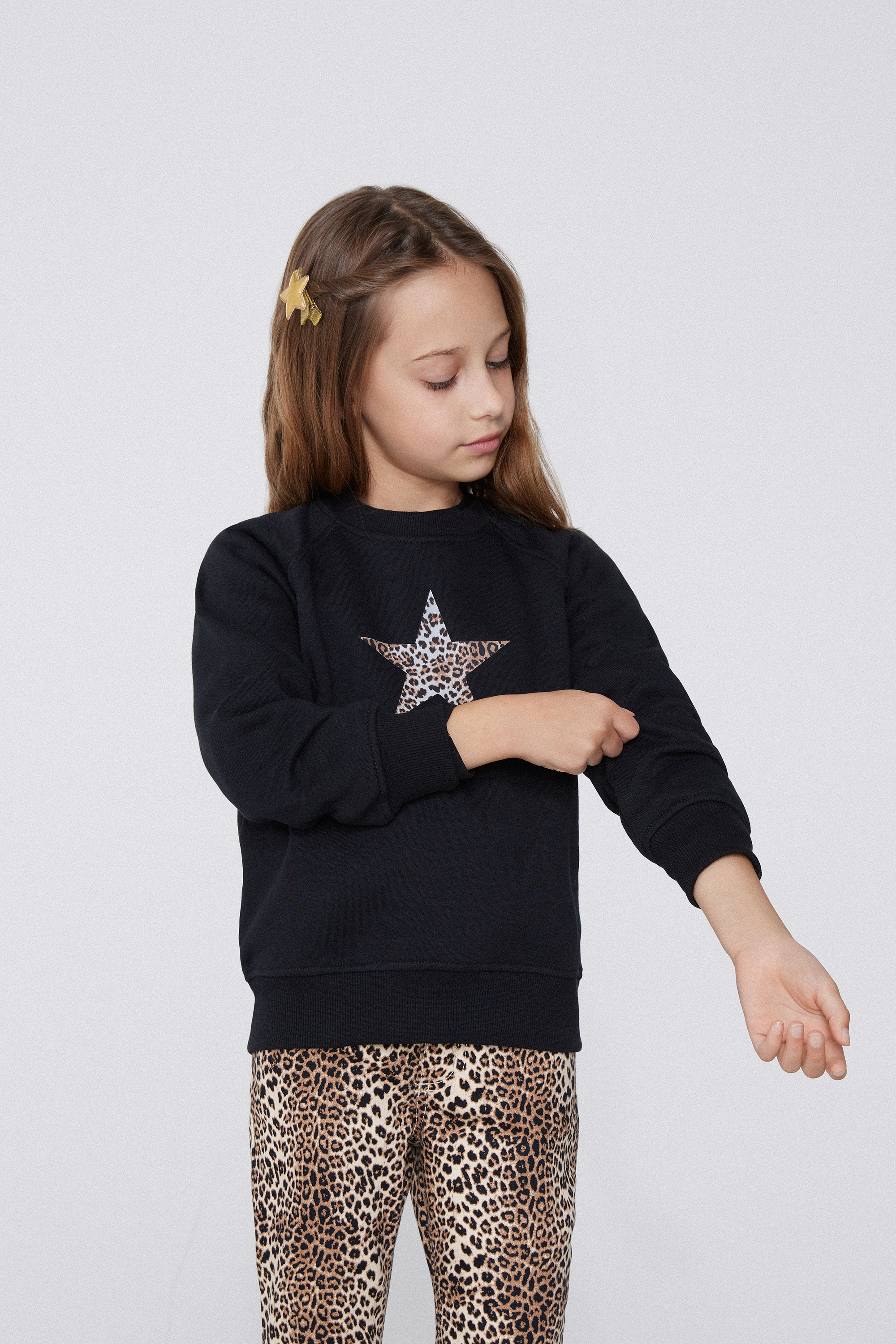 Sweat &Eacute;pais avec Imprim&eacute; Fille