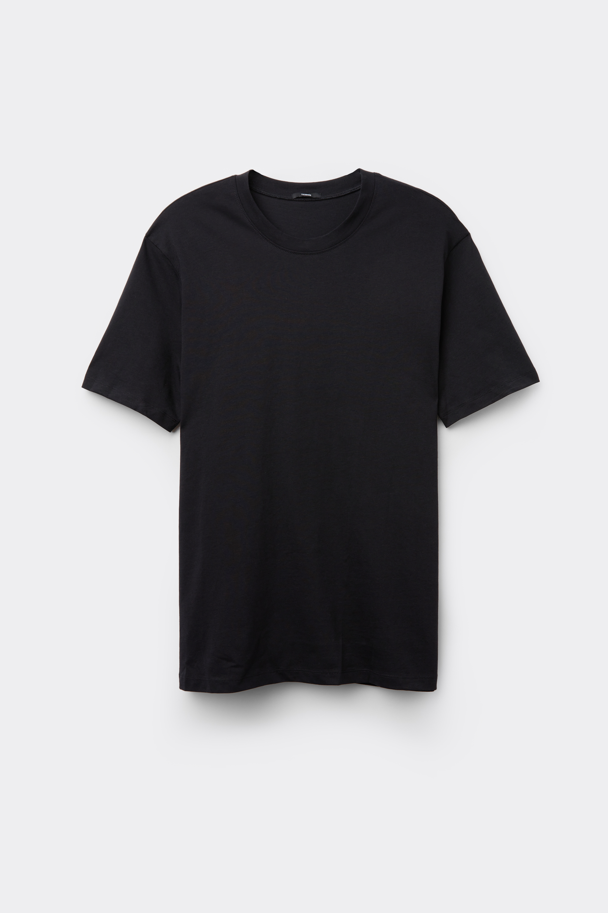 Luźny T-shirt męski basic z bawełny