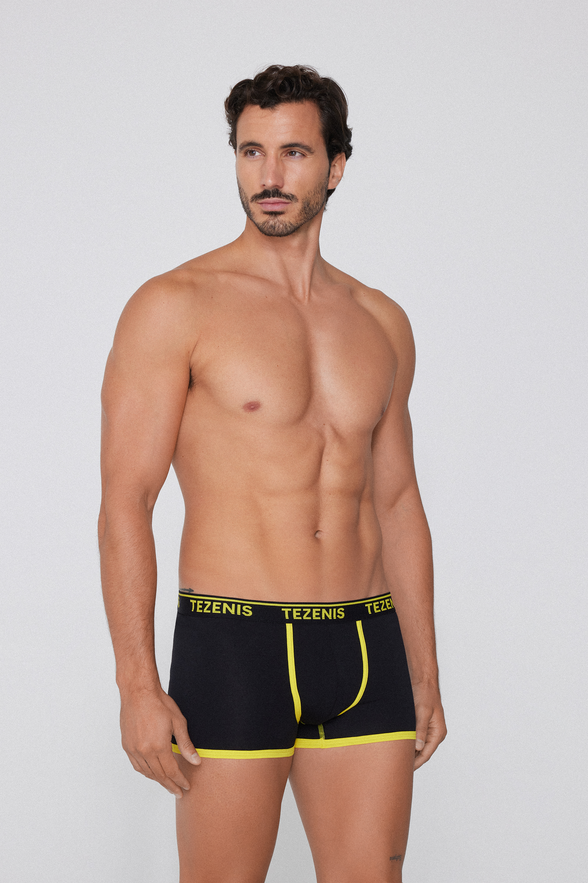 Боксери з Органічної Бавовни з Контрастною Облямівкою та Логотипом