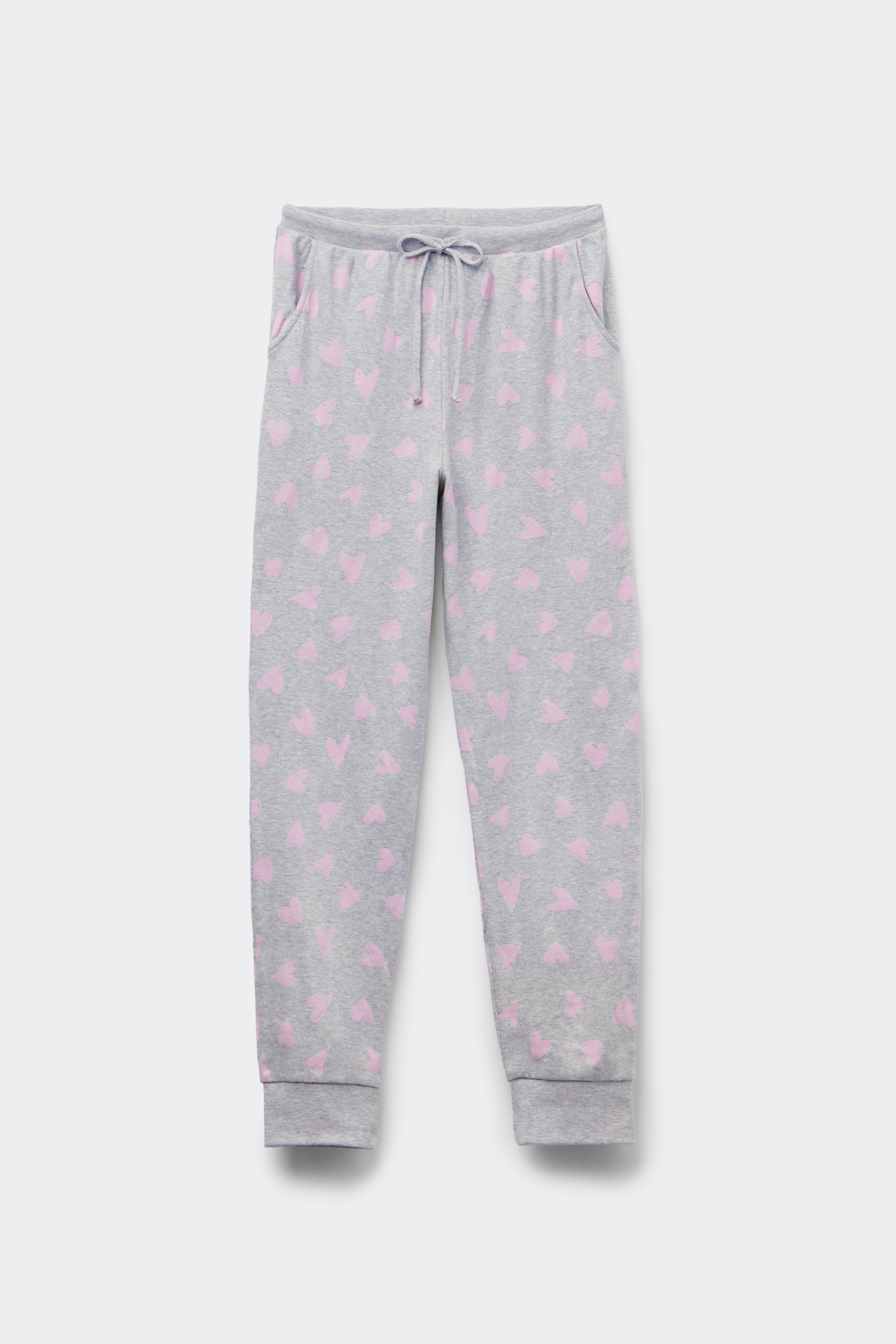 Heavy Printed Cotton Joggers