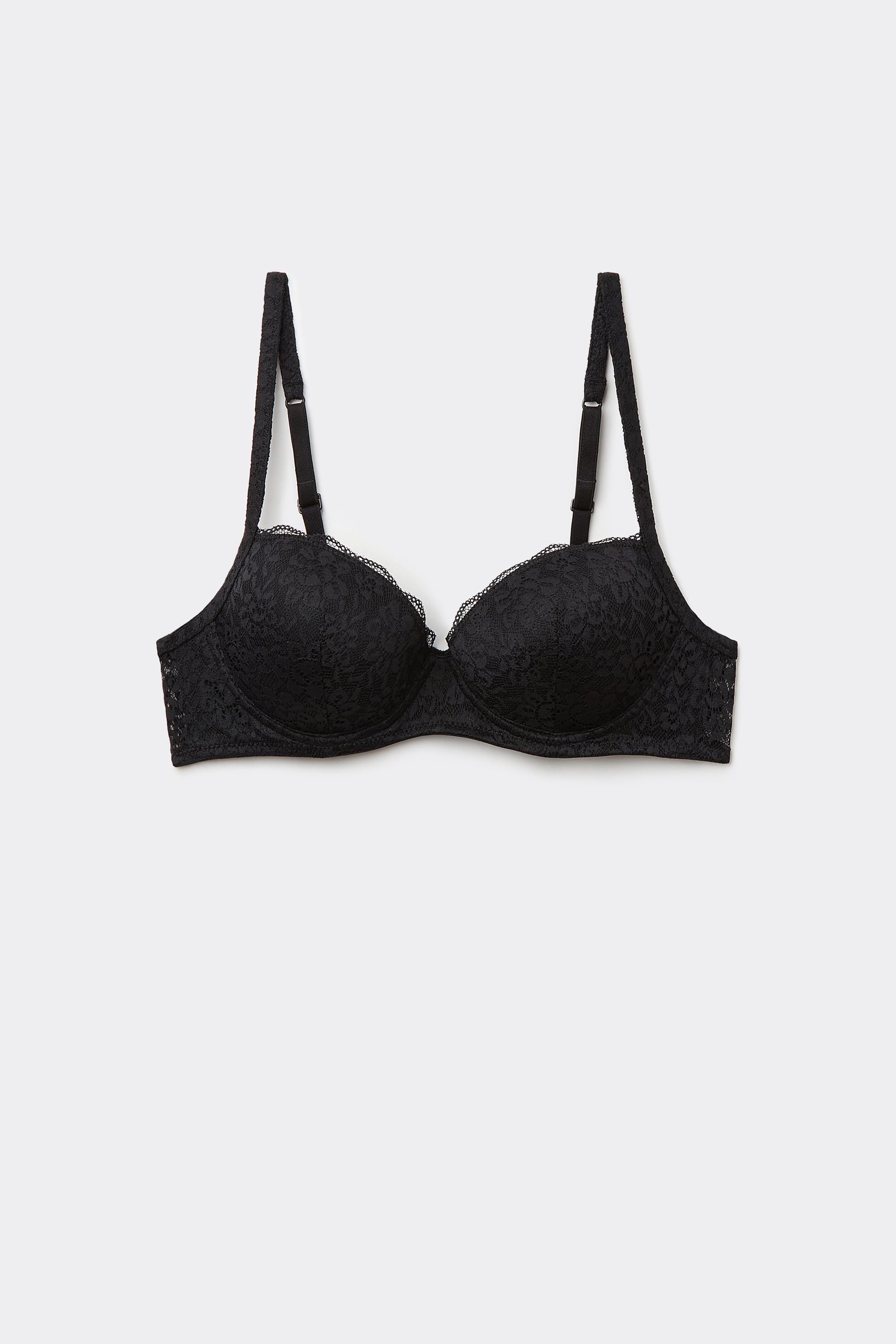 Wien Recycled Lace Lightly Padded Balconette Bra