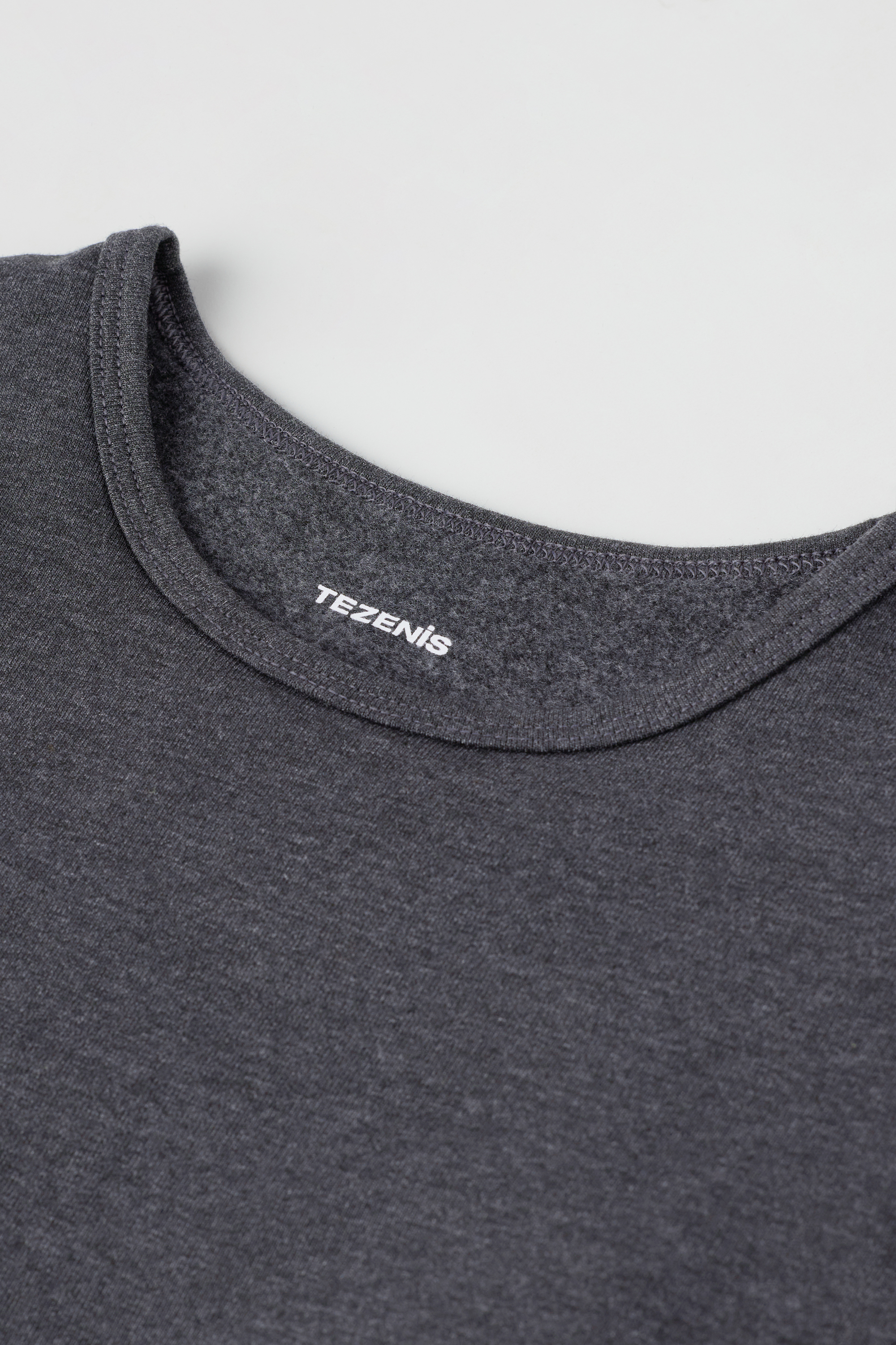 Бавовняний Джемпер Унісекс для Дітей з Термоефектом із Круглим Вирізом і Довгими Рукавами