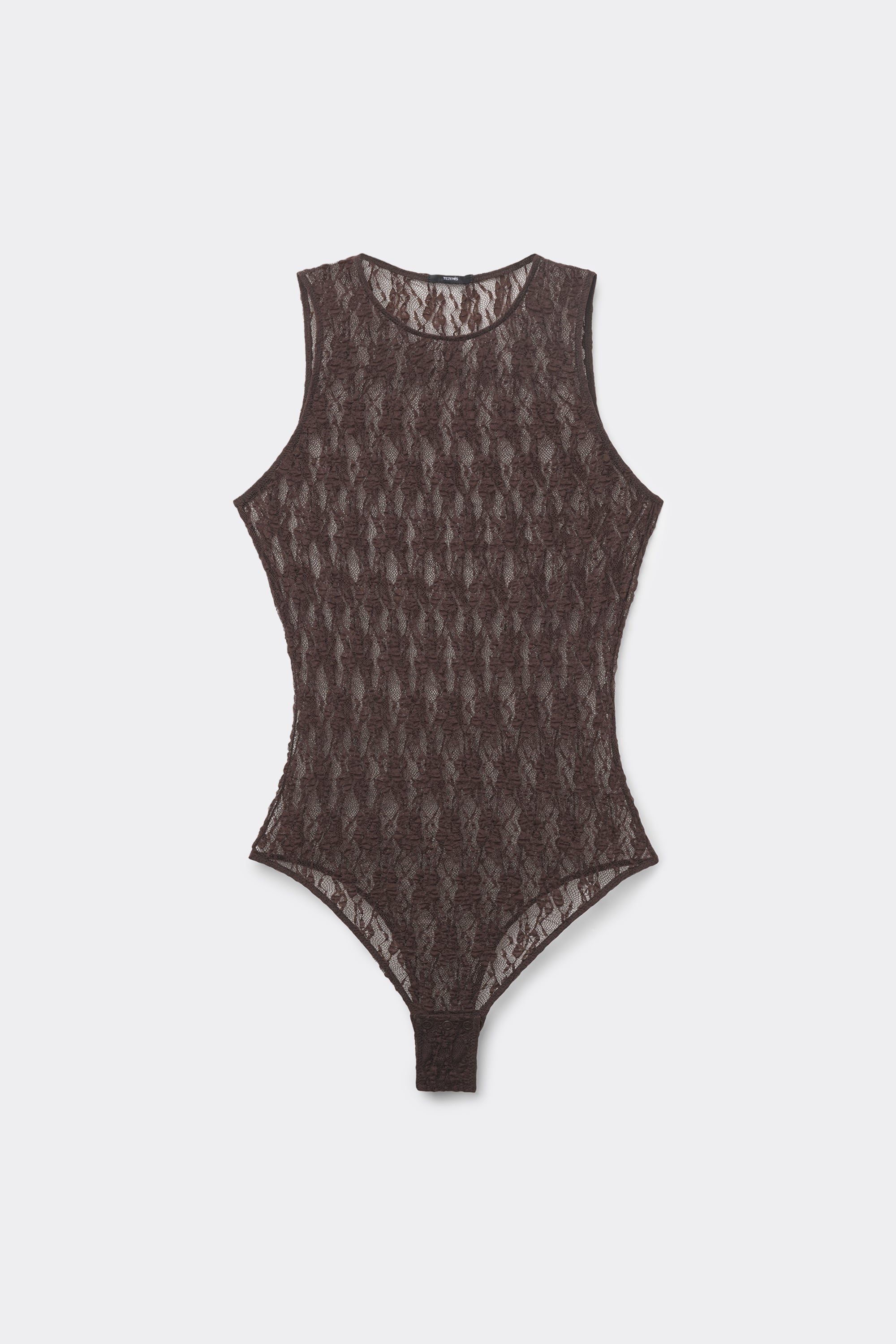 Body mit breiten Racerback-Tr&auml;gern aus Spitze