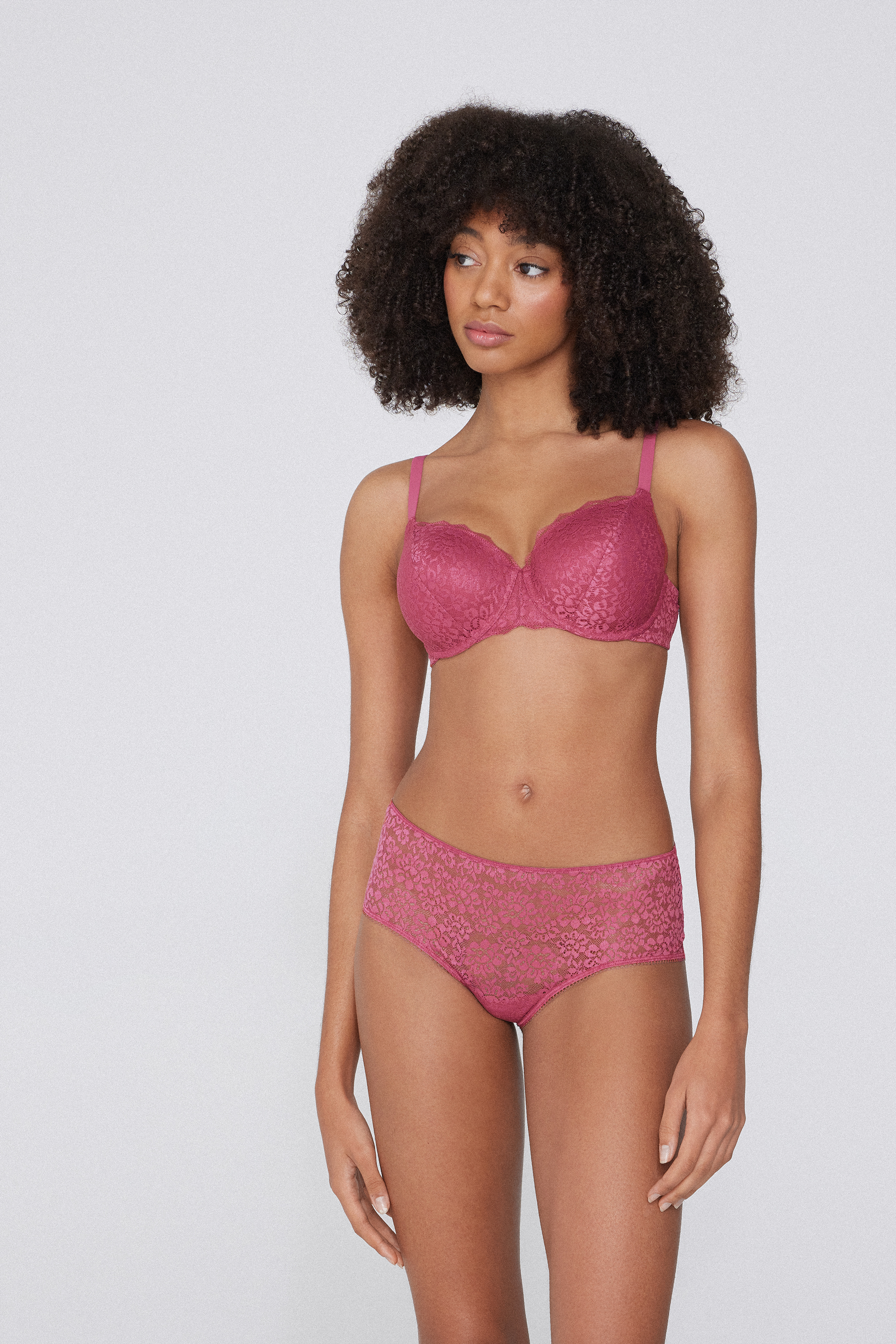 Prague Full Cover Recycled Lace Balconette Bra
