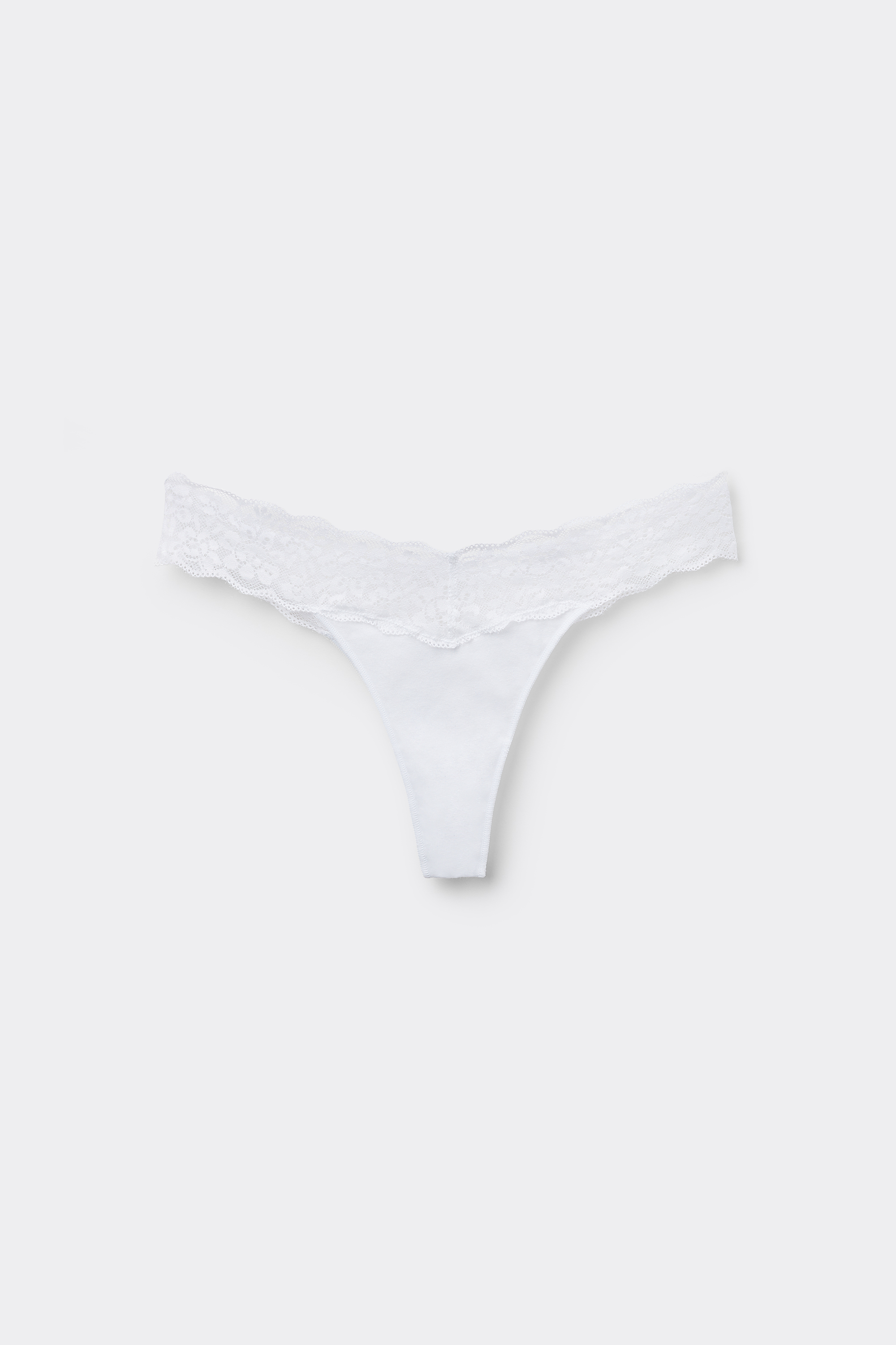 Organic Cotton and Recycled Lace Brazilian Briefs