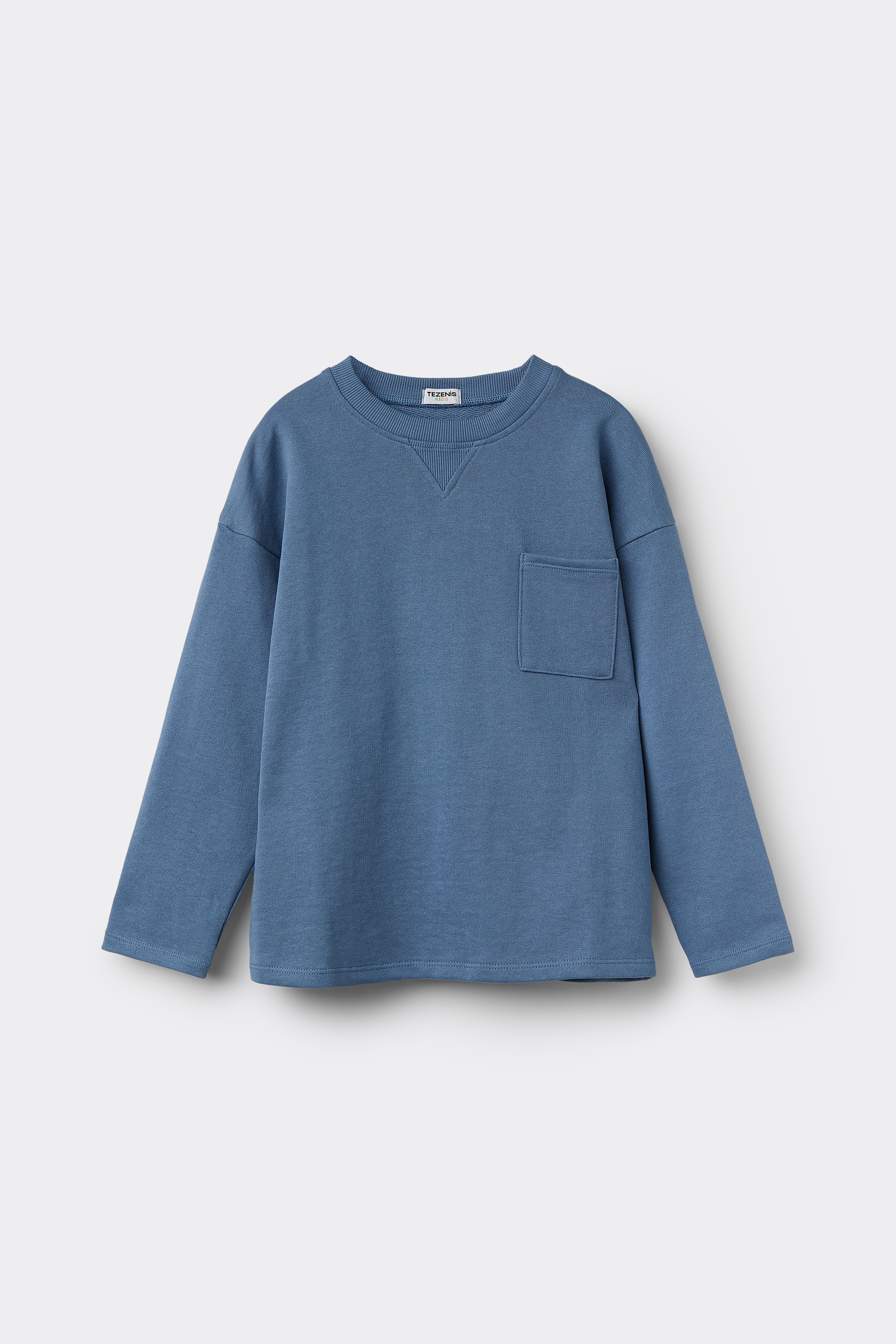 Boys&rsquo; Round Neck Sweatshirt with Long Sleeves and Pocket