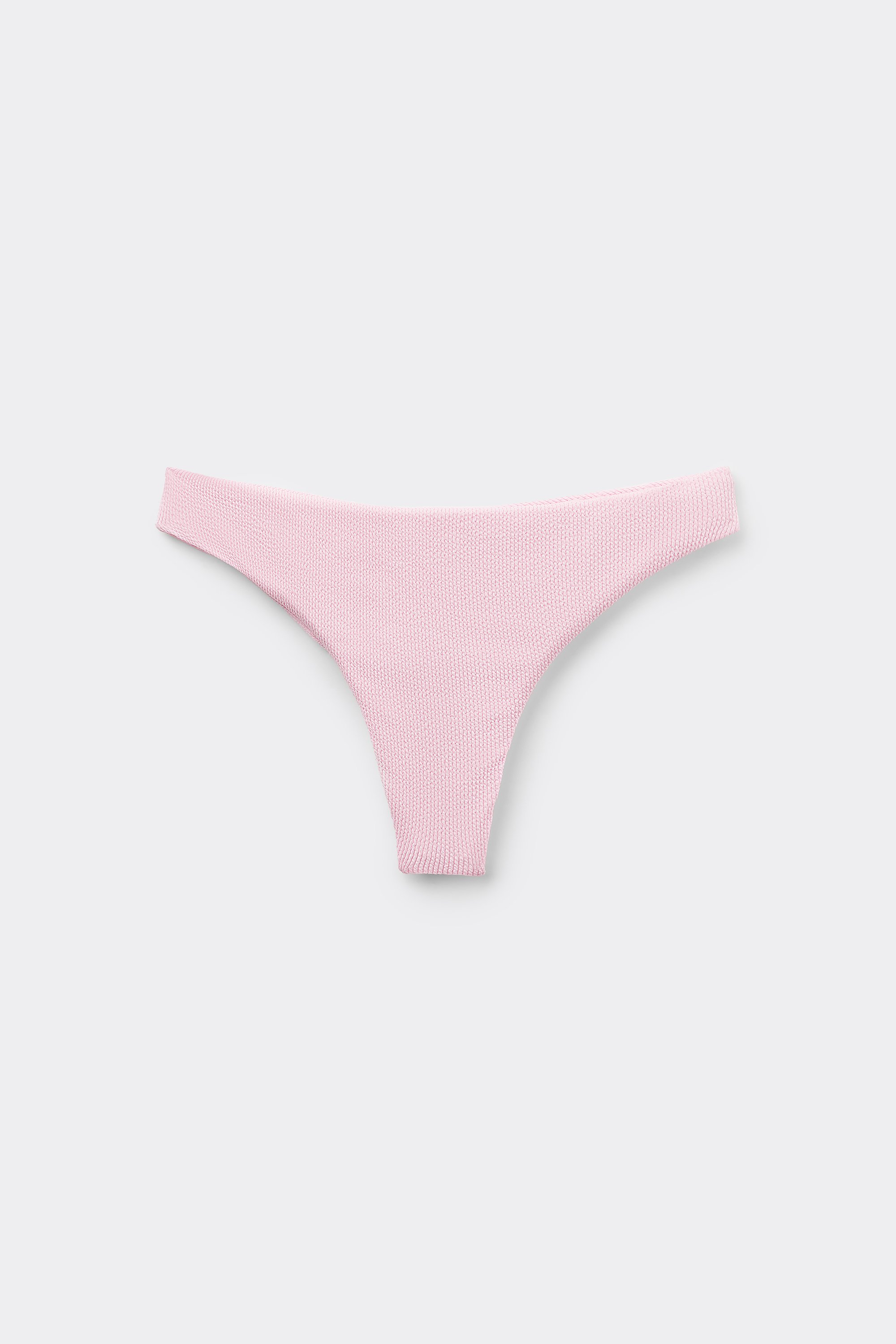 Classic Recycled Rib Micro Brazilian Bikini Bottoms