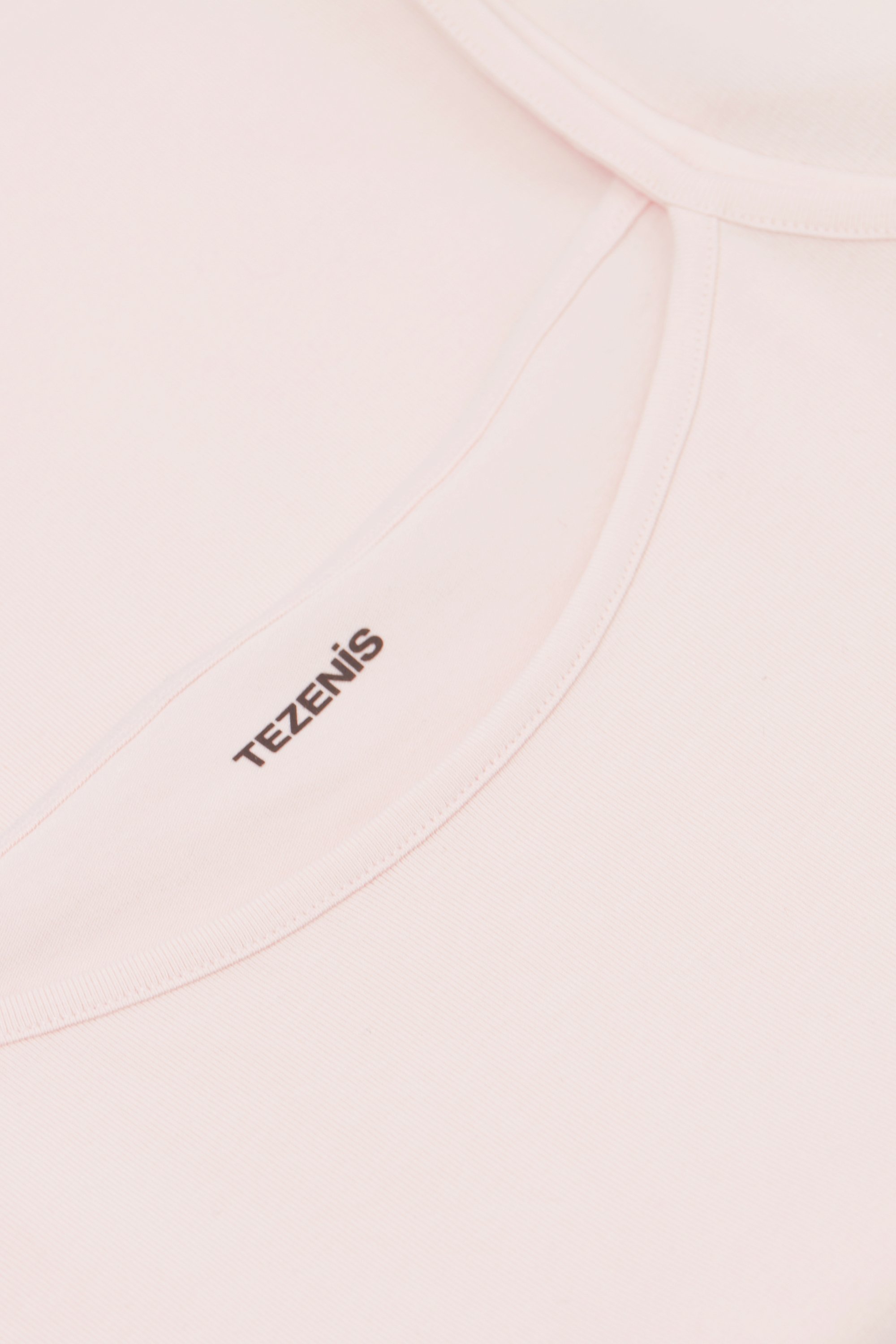 Girls&rsquo; Cotton Camisole with Thin Shoulder Straps and Rounded Neck