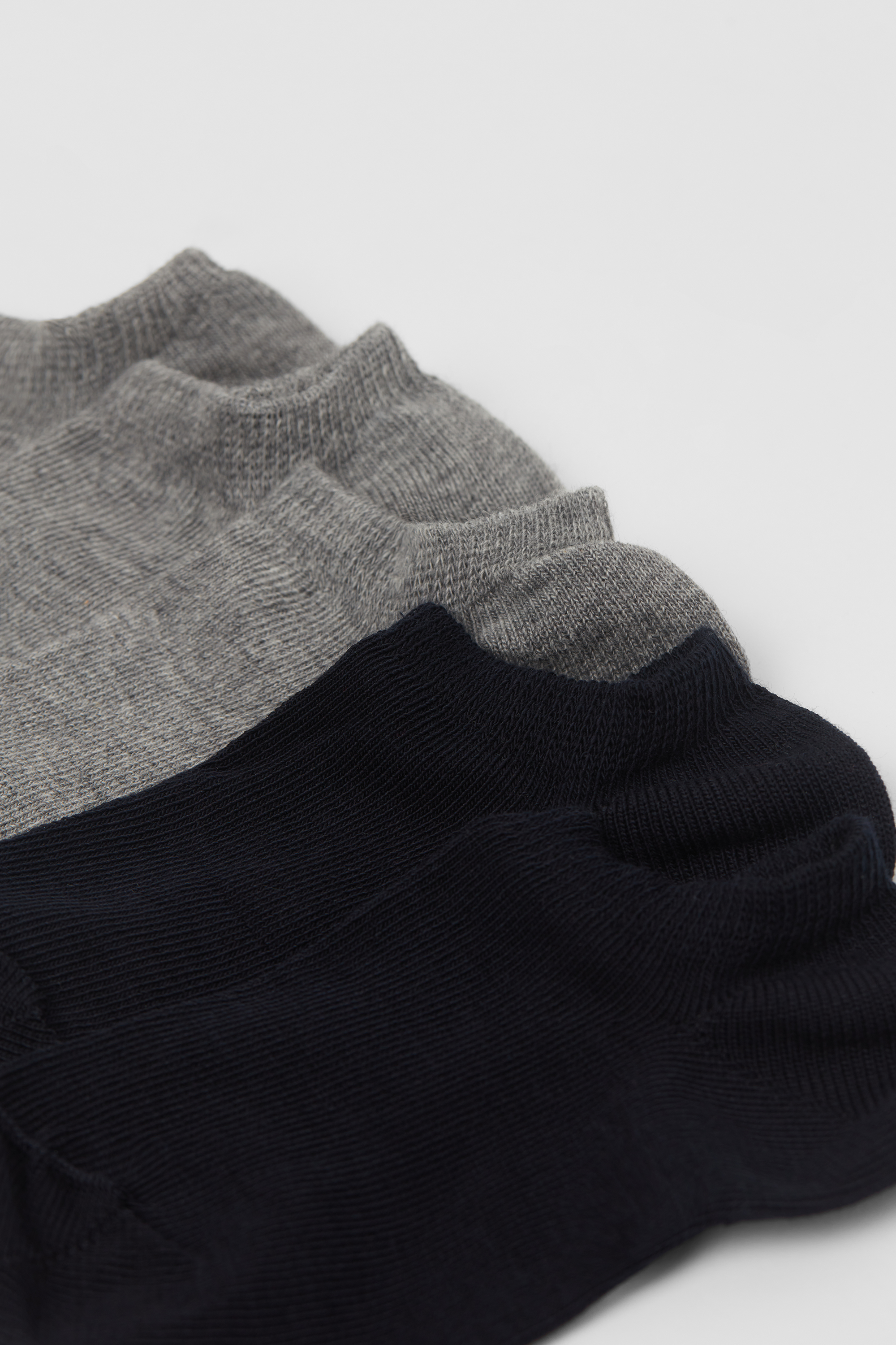 5 Pairs of Unisex Kids&rsquo; Cotton Trainer Socks