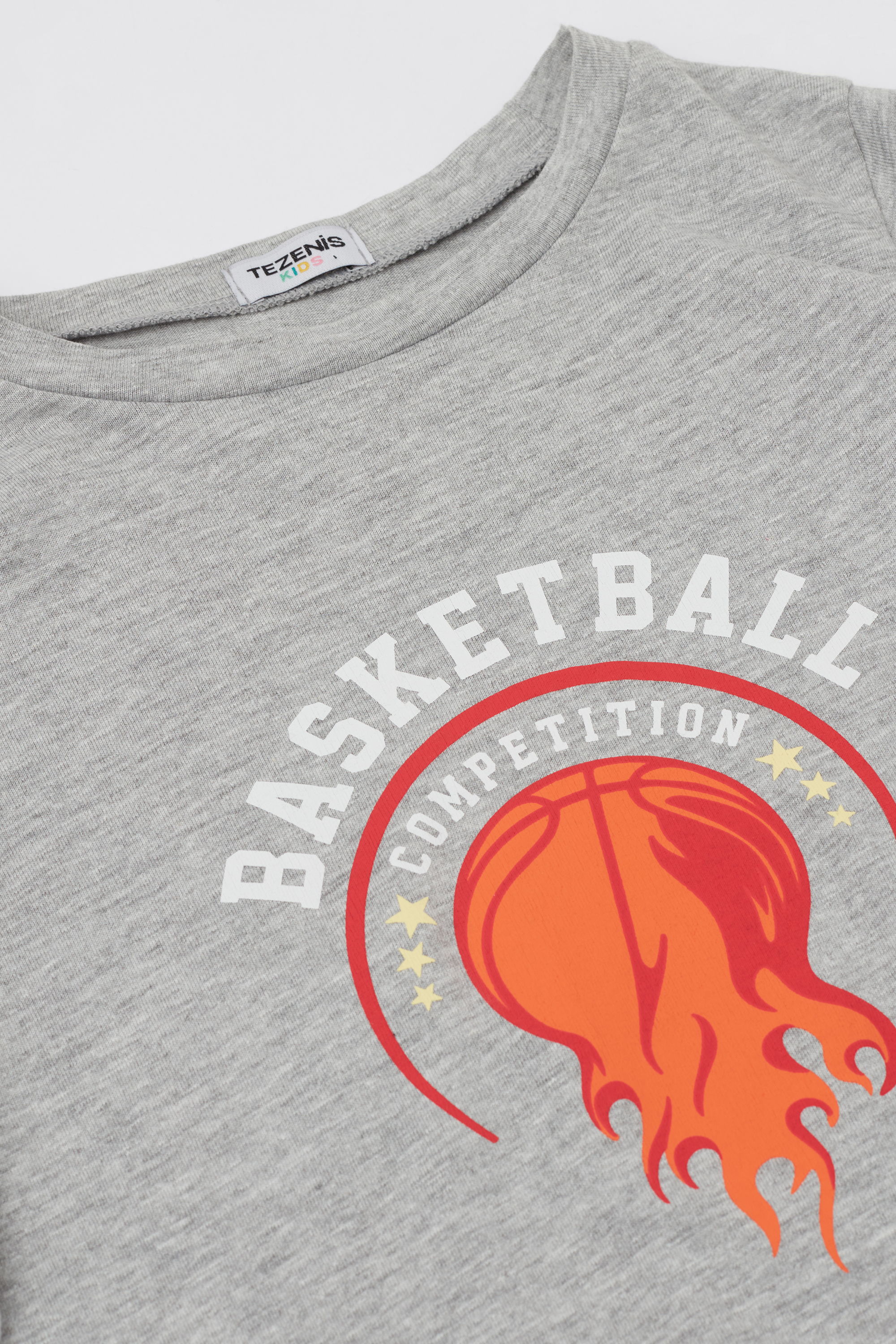 Boys&rsquo; Long Sleeve Printed Cotton Top