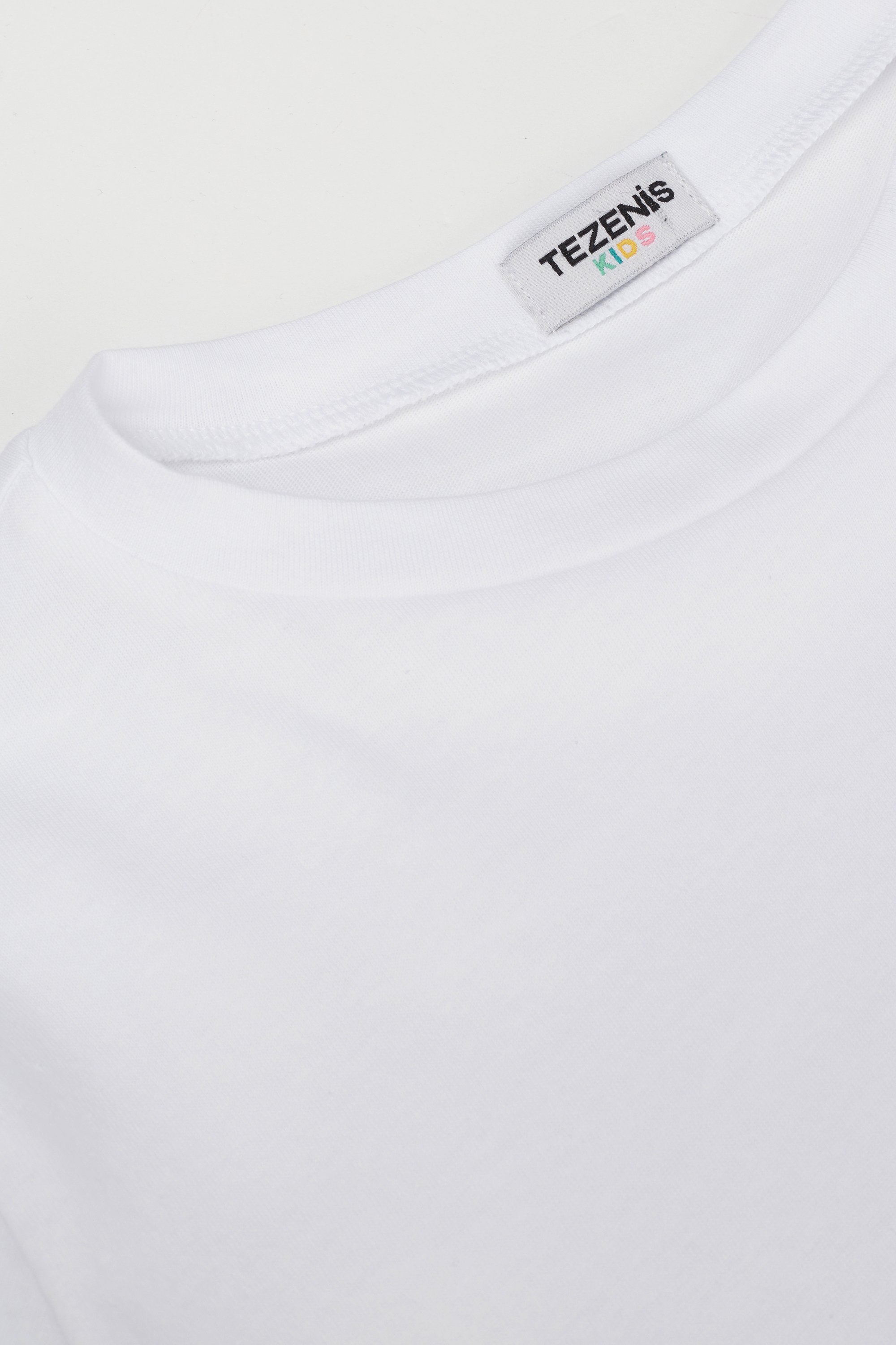 Boys&rsquo; Cotton Round Neck T-Shirt with Pocket