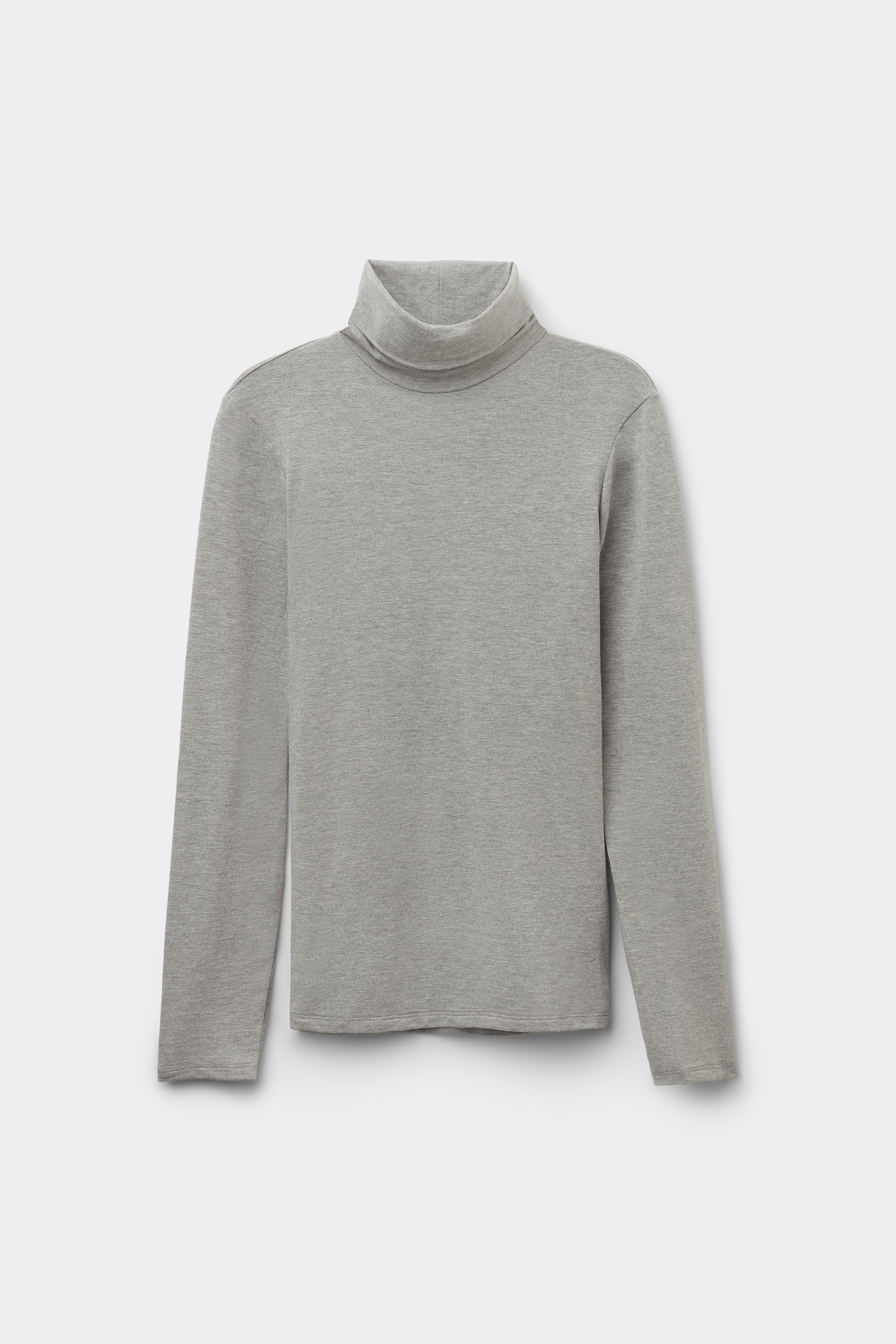 Bluză Guler &Icirc;nalt Bumbac și Modal Termic