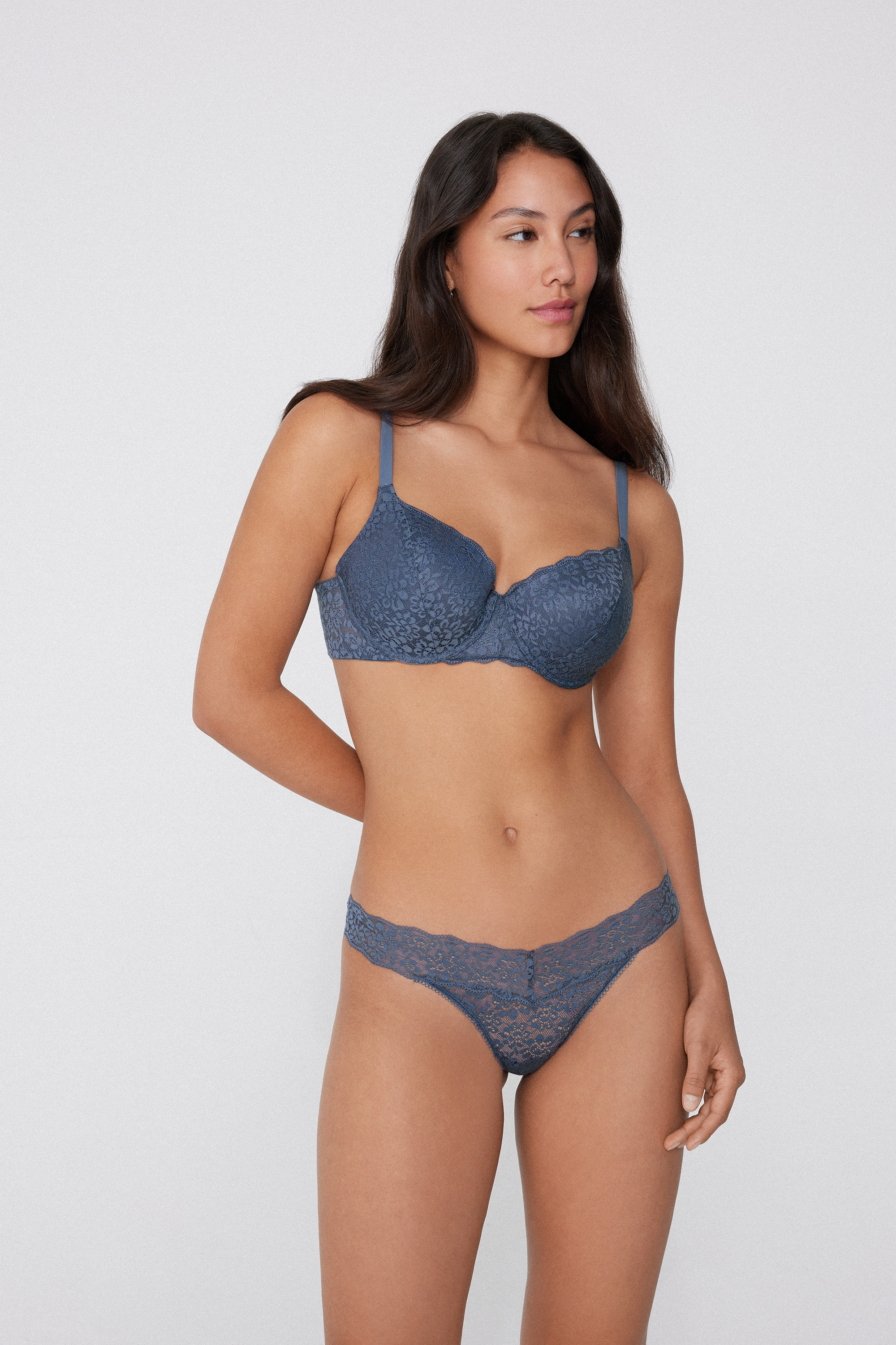Prague Full Cover Recycled Lace Balconette Bra