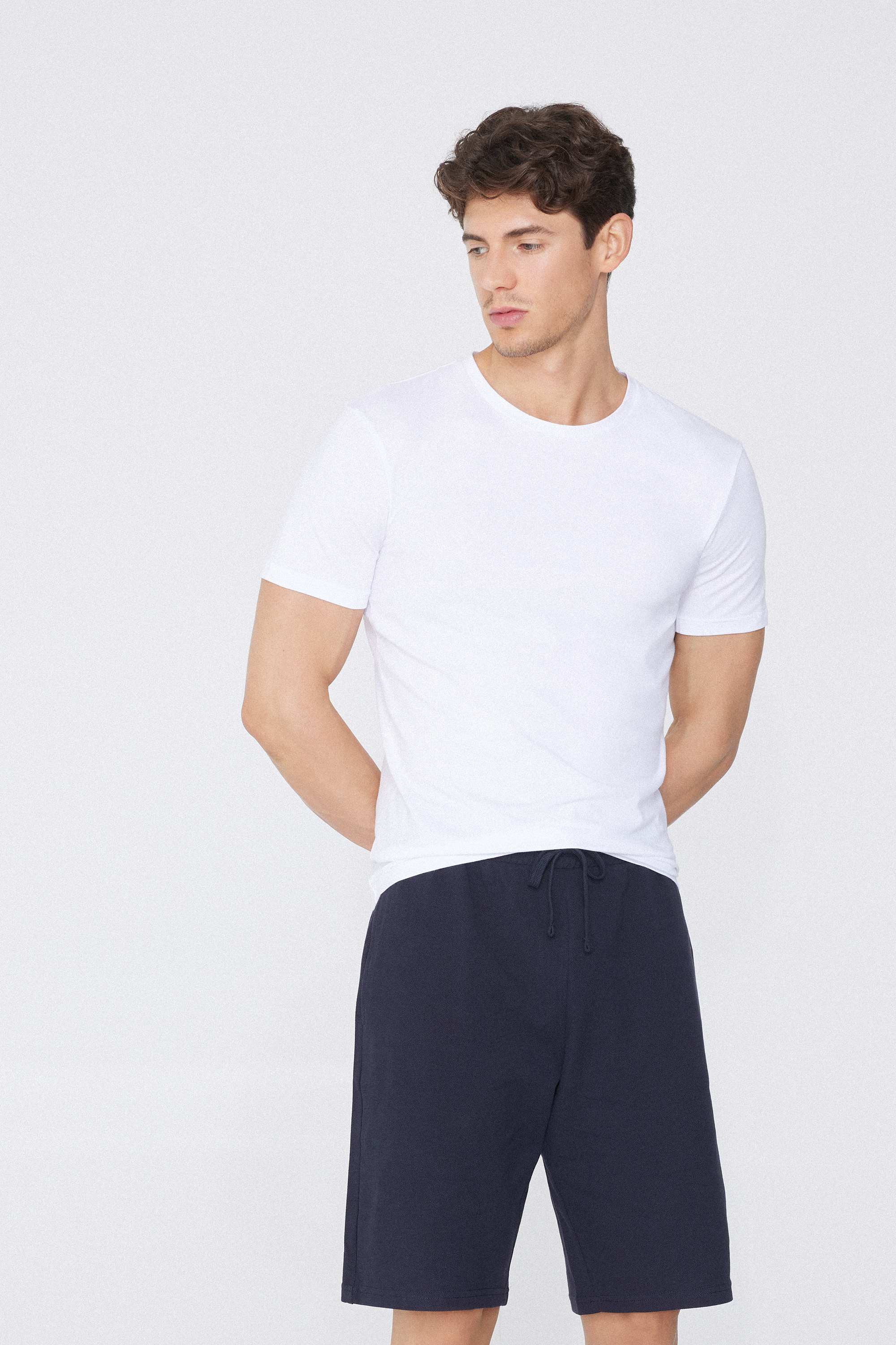 Organic Stretch Cotton T-shirt