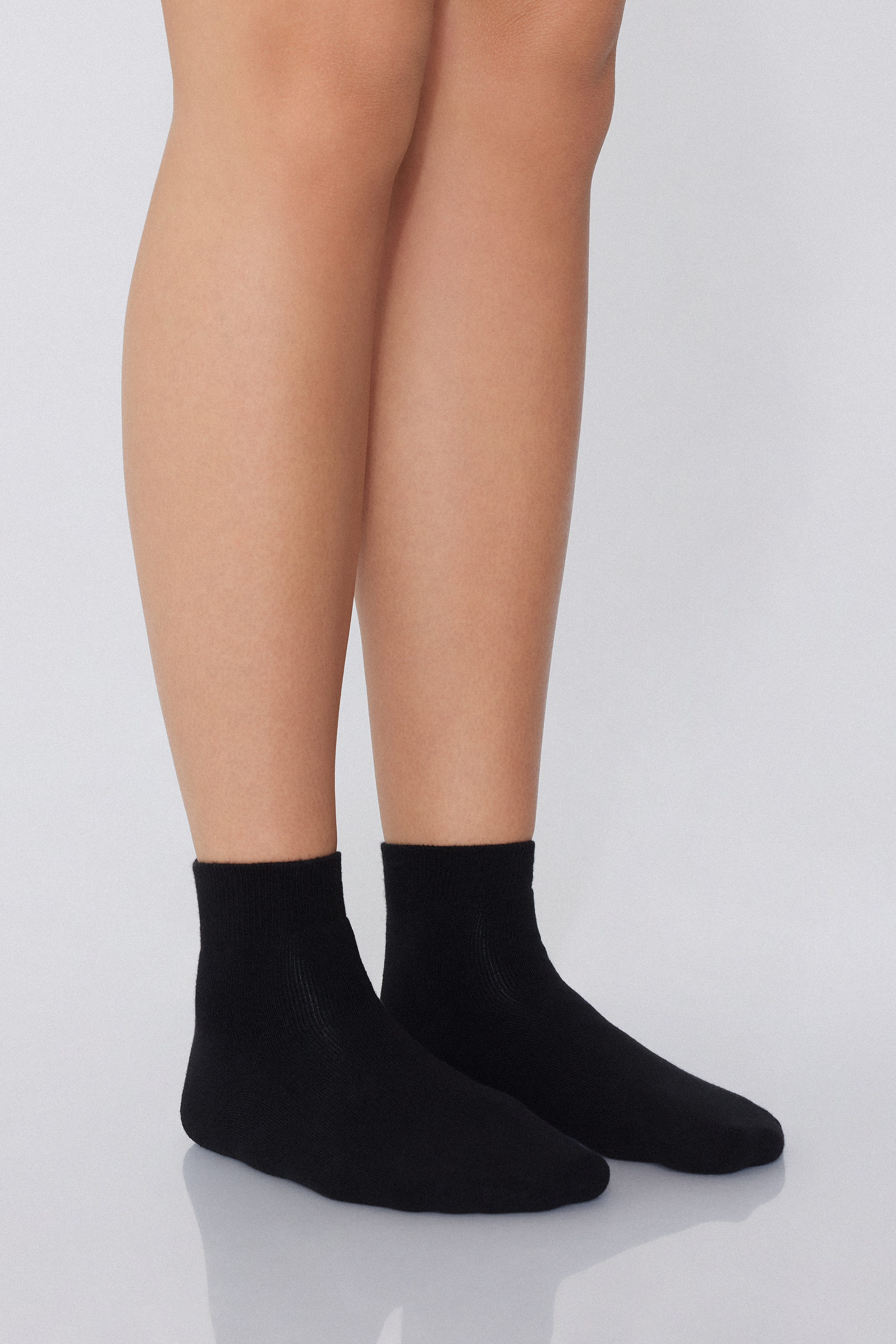 3 Pairs of Women&rsquo;s Thermal Cotton Crew Socks