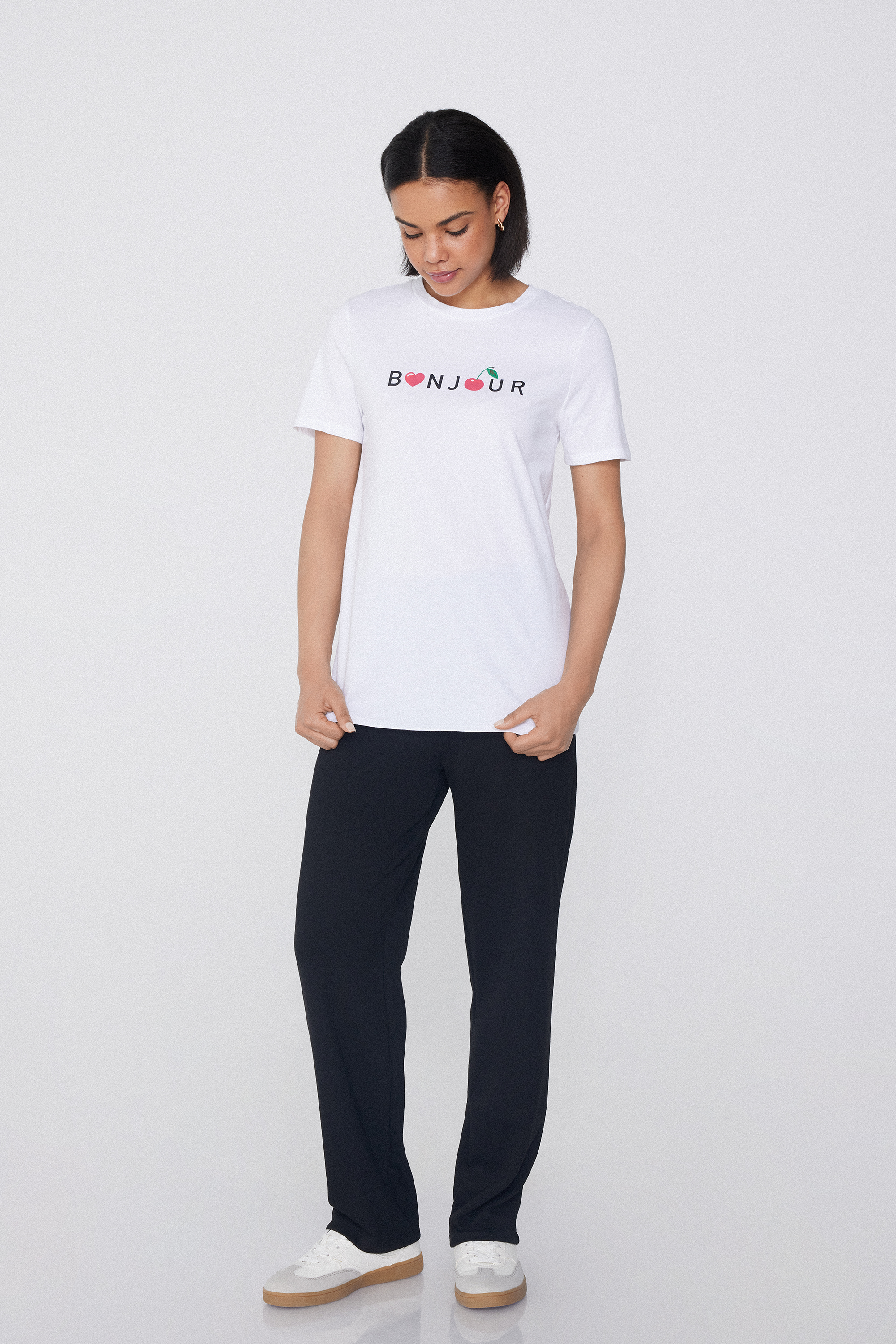 Printed Cotton T-Shirt