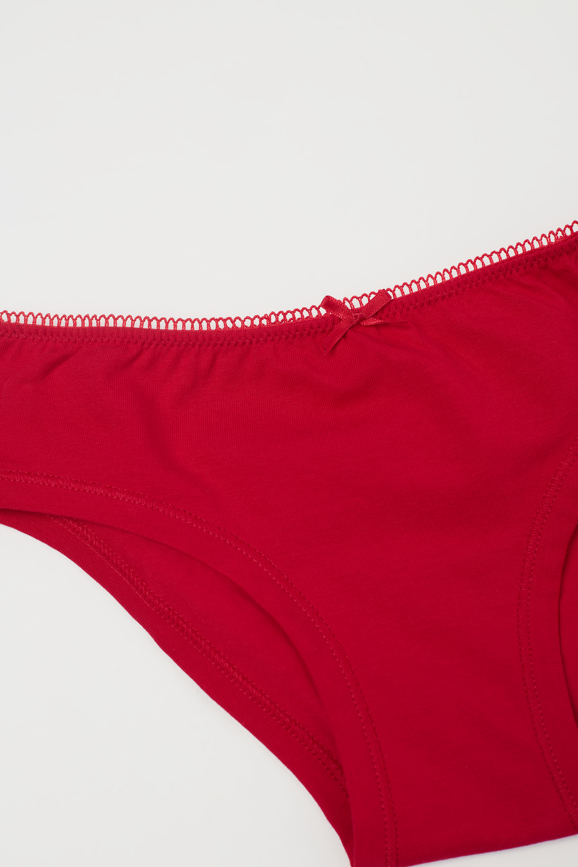 Girls&rsquo; Basic Plain Colour Cotton Briefs