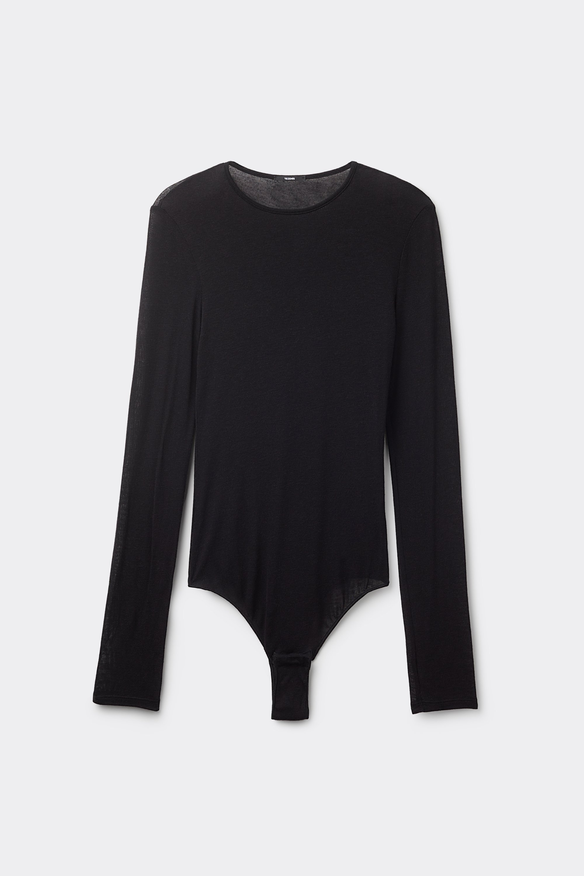 Bodi Okruglog Ovratnika od Viskoze i Merino Vune